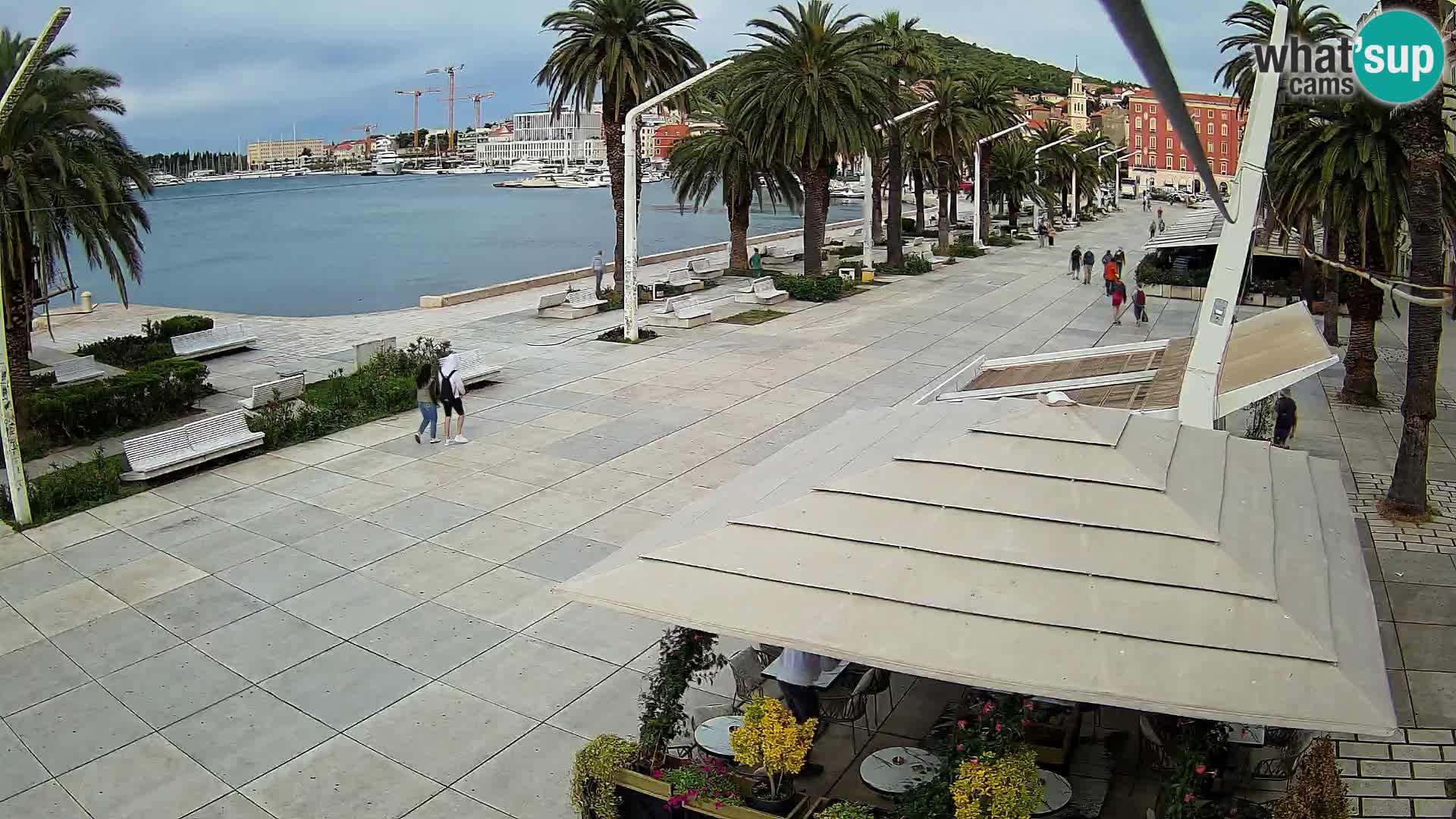 Live Webcam Split – view of Split riva