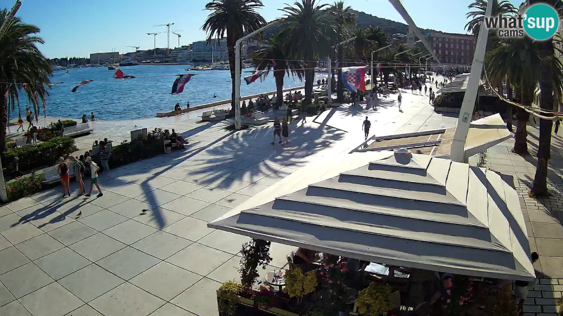 Split –  vue de Riva de Split