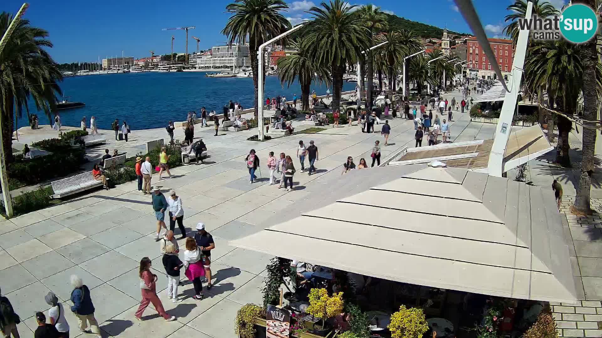 Split –  vista de Riva de Split