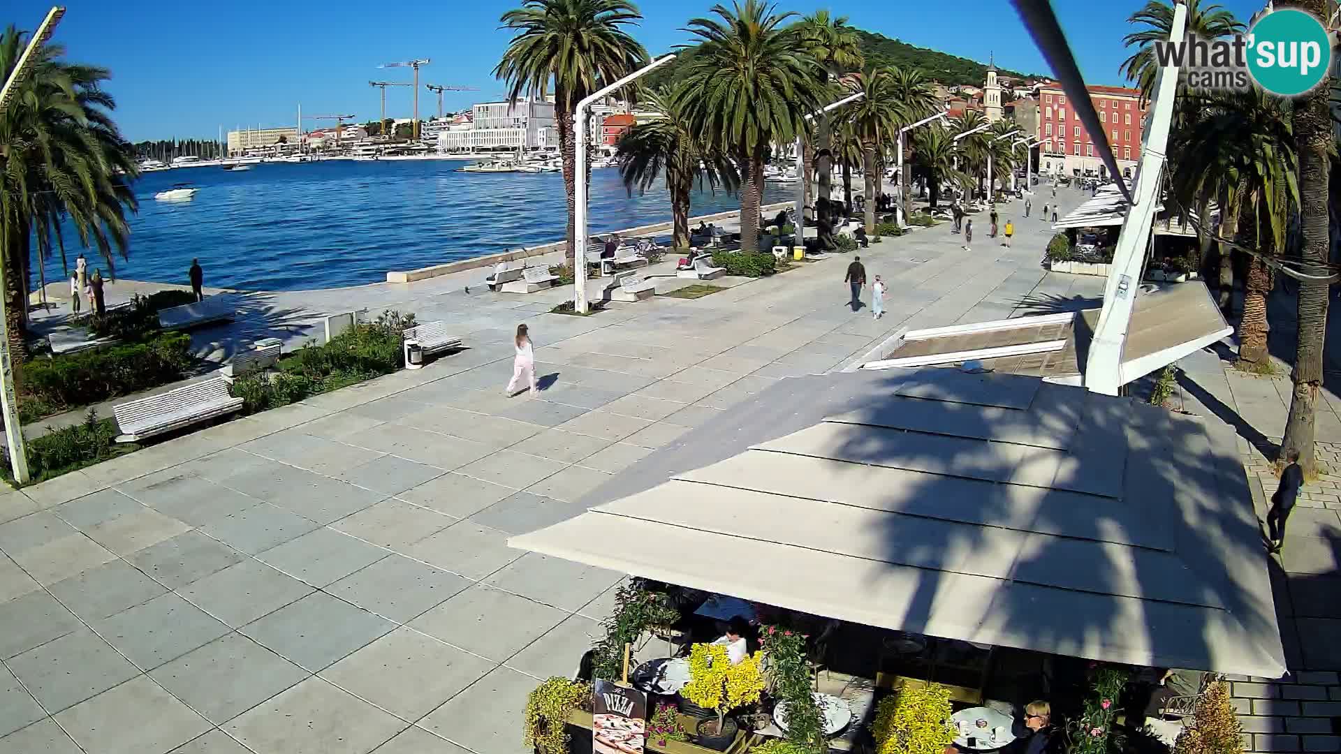 Split – pogled na splitsku rivu