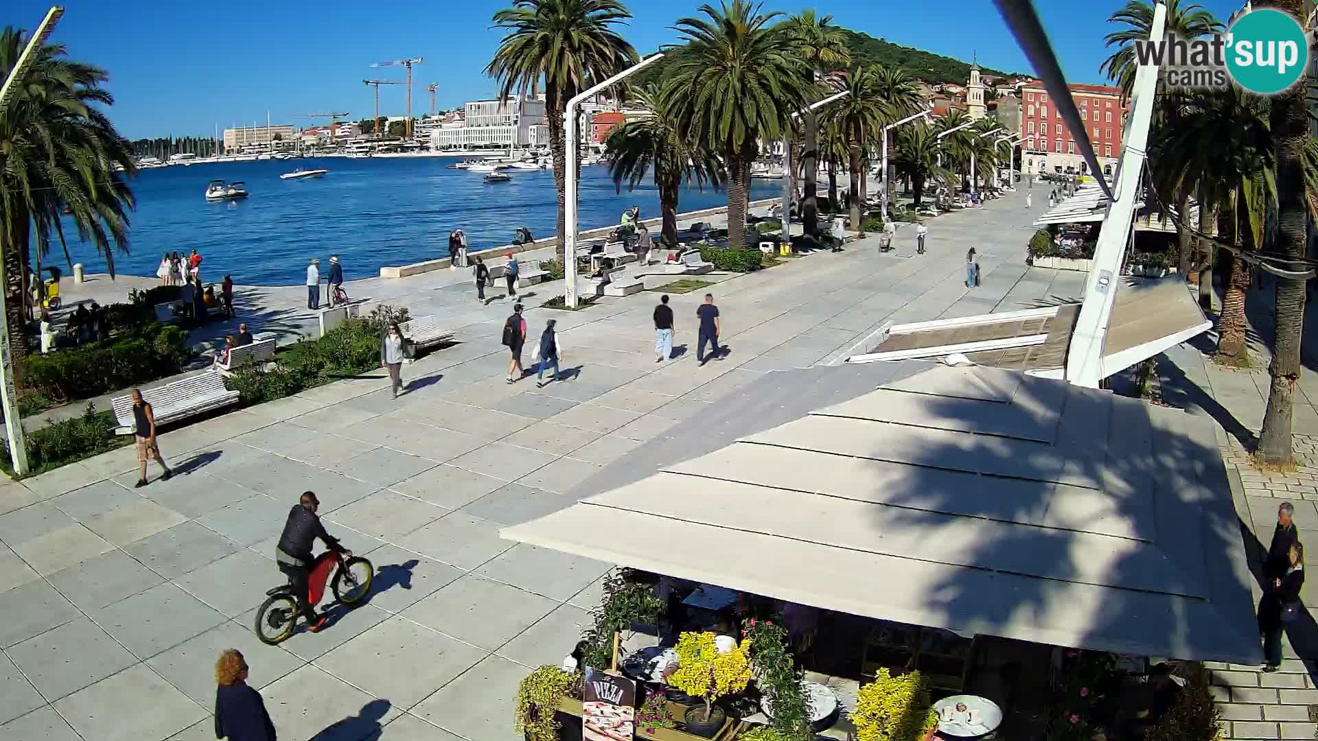 LIVE webcam Spalato riva