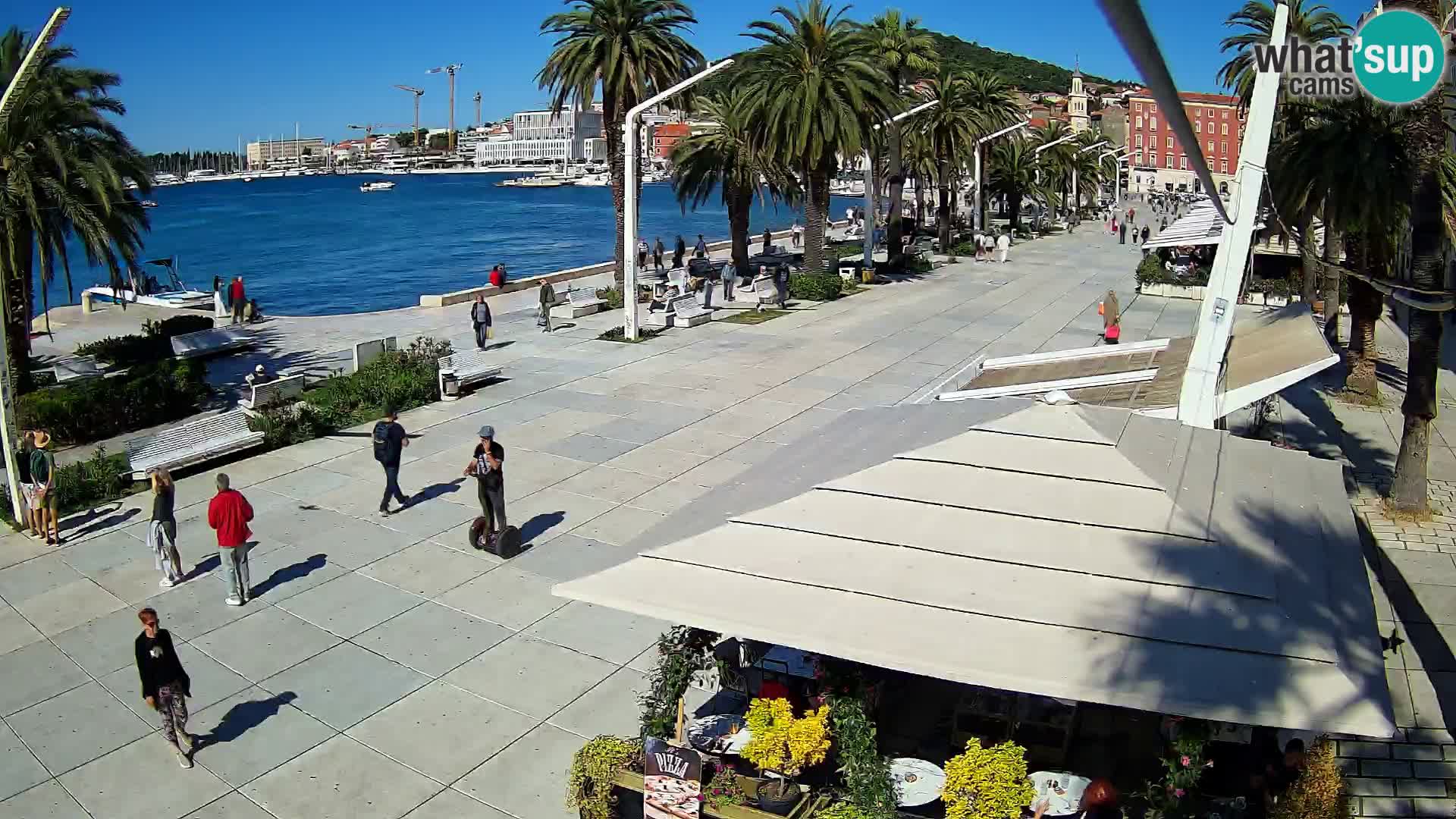 Live Webcam Split – view of Split riva