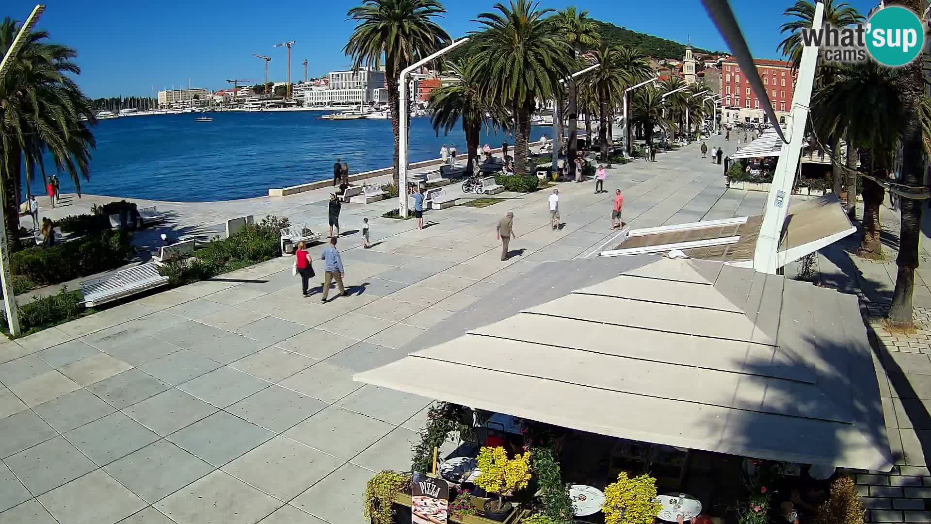 Live Webcam Split – view of Split riva