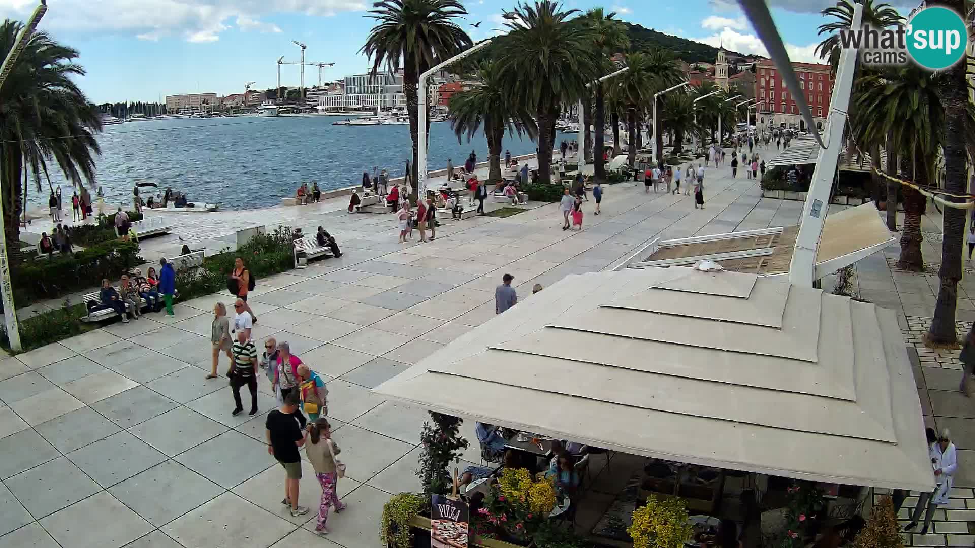 LIVE webcam Spalato riva