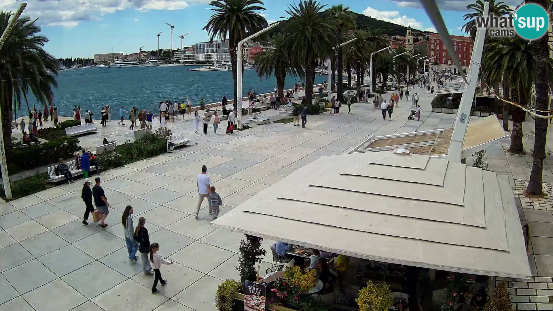 Split – pogled na splitsku rivu