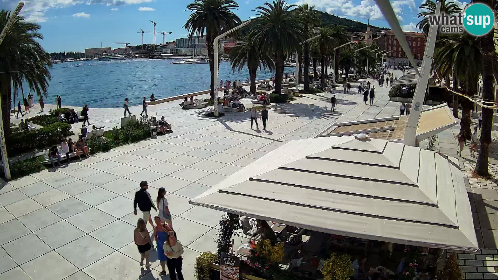 Split –  vue de Riva de Split