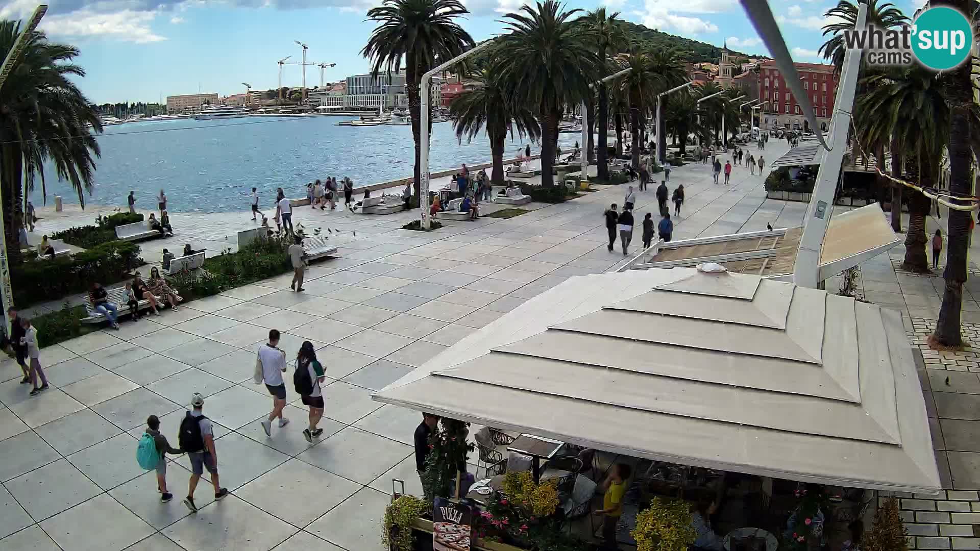 Live Webcam Split – view of Split riva