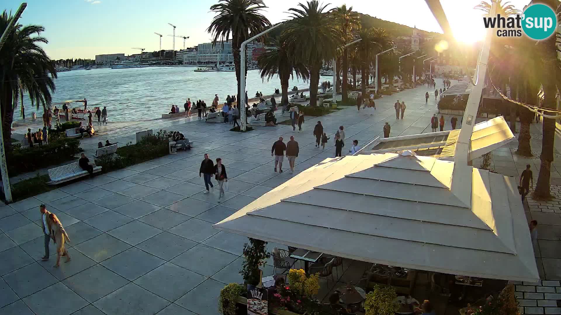 Split –  vista de Riva de Split