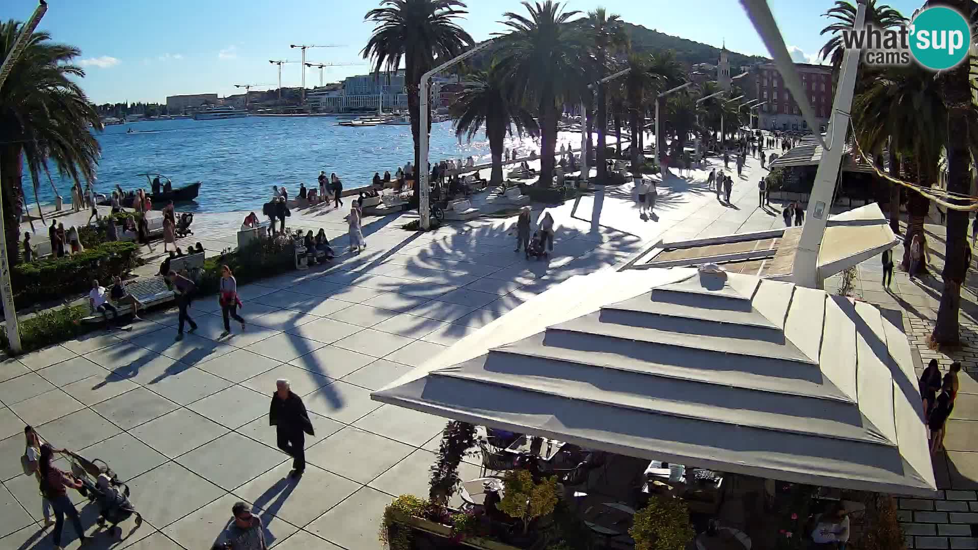 Split –  vue de Riva de Split