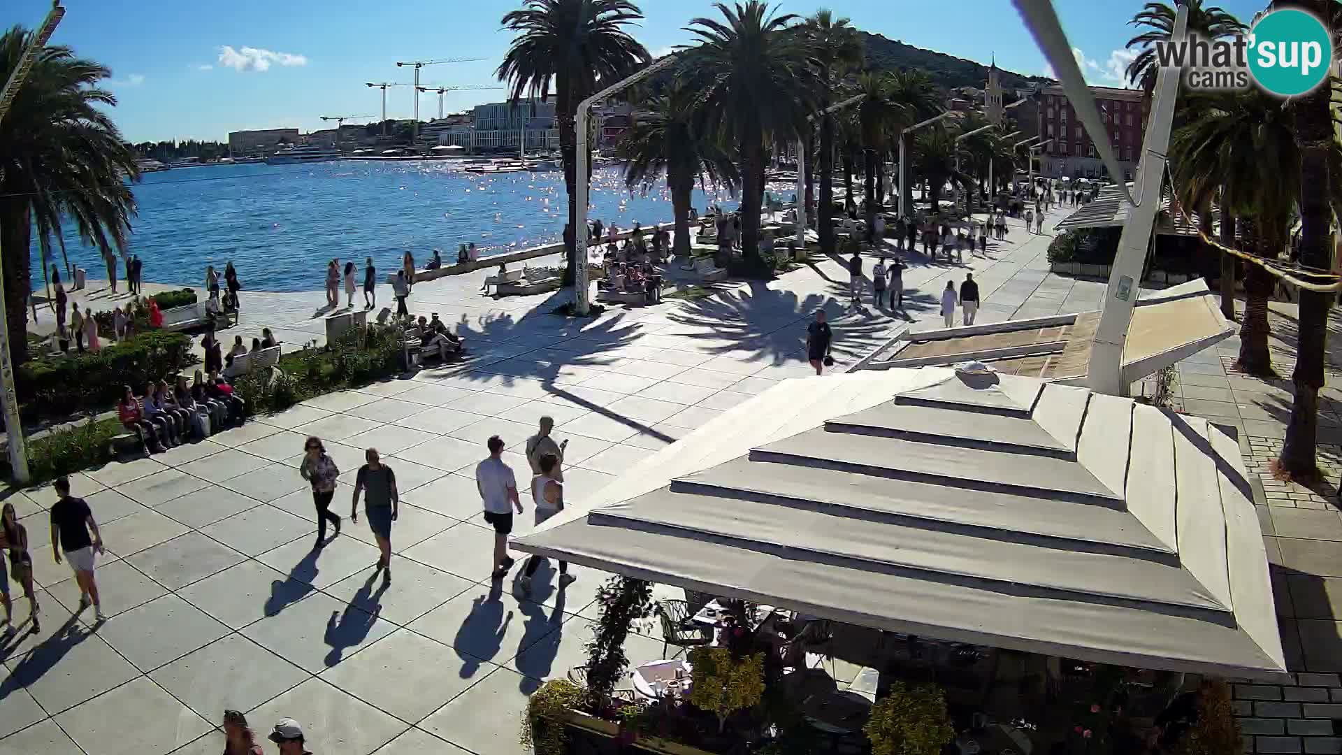 Split – pogled na splitsku rivu