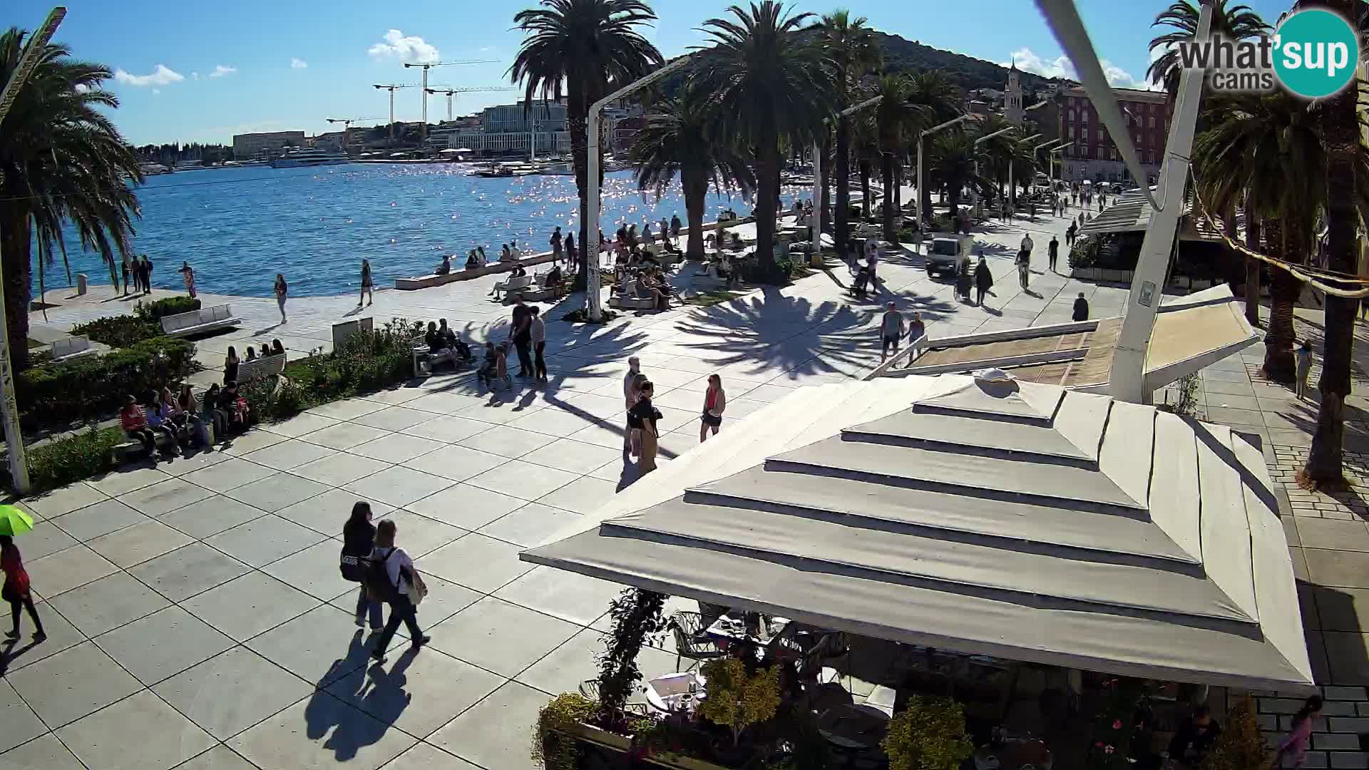 Split – Vista sulla riva di Spalato