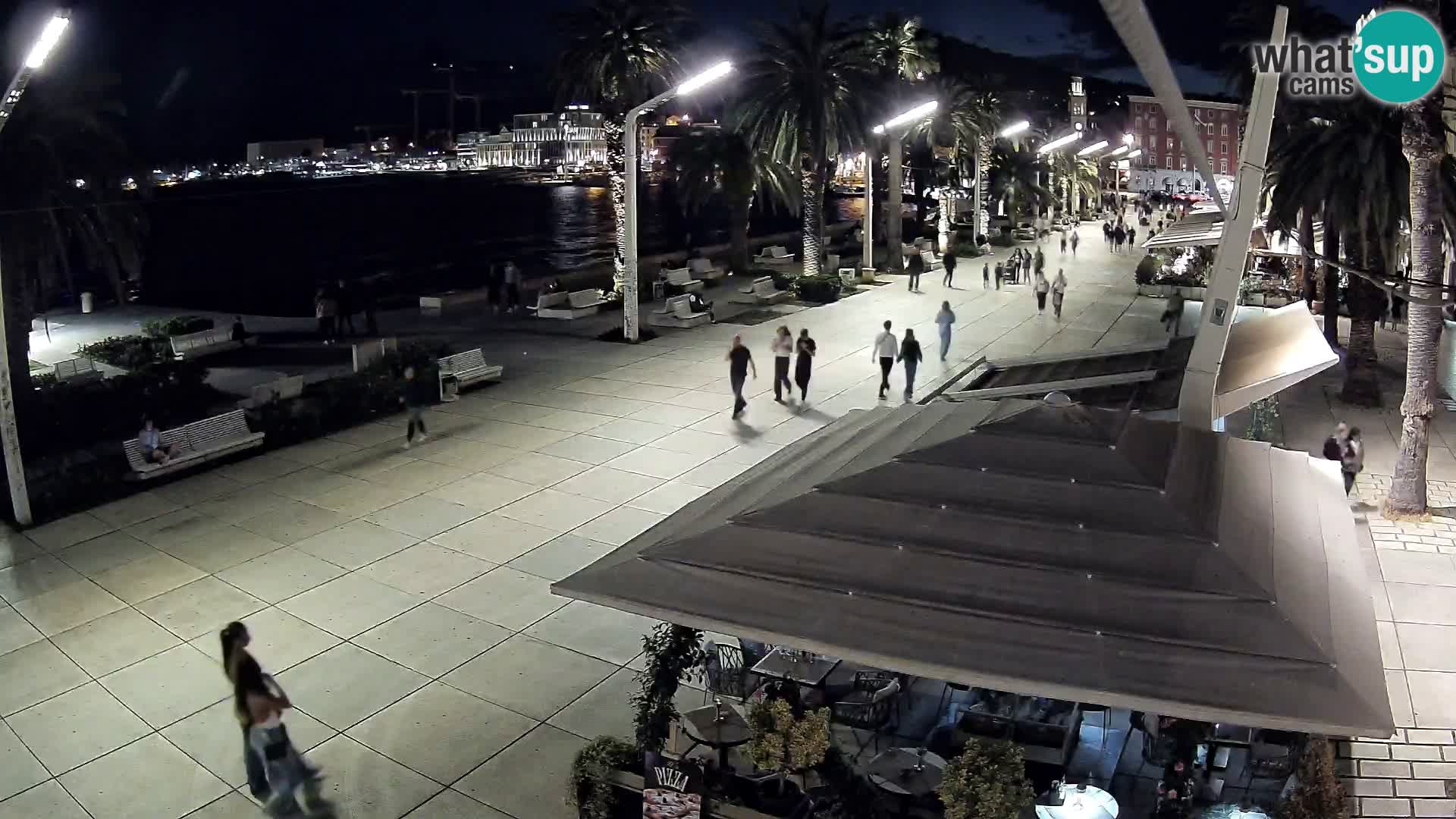Split – Vista sulla riva di Spalato