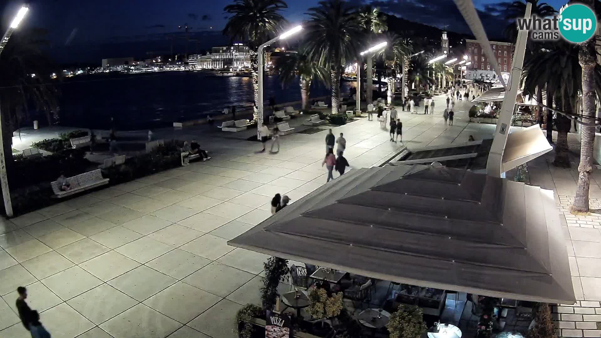 Live Webcam Split – view of Split riva