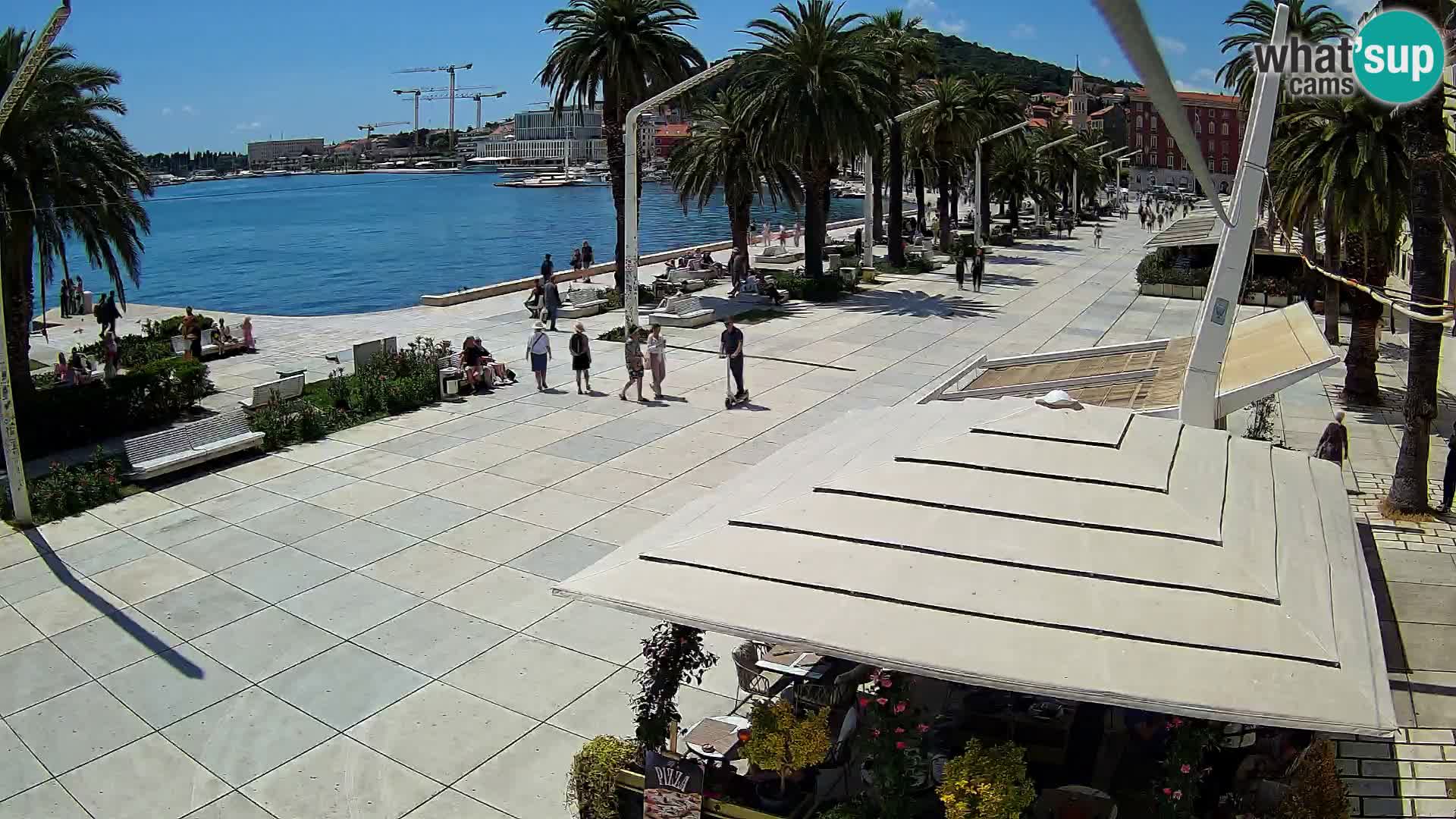 Split –  vue de Riva de Split