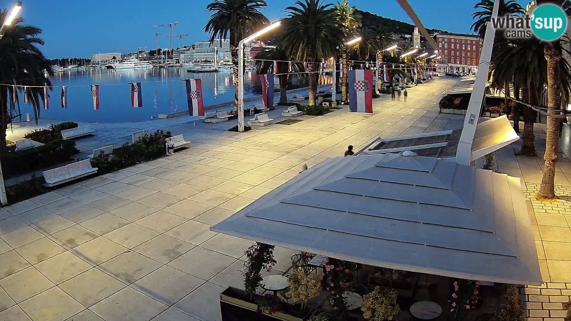Live Webcam Split – view of Split riva