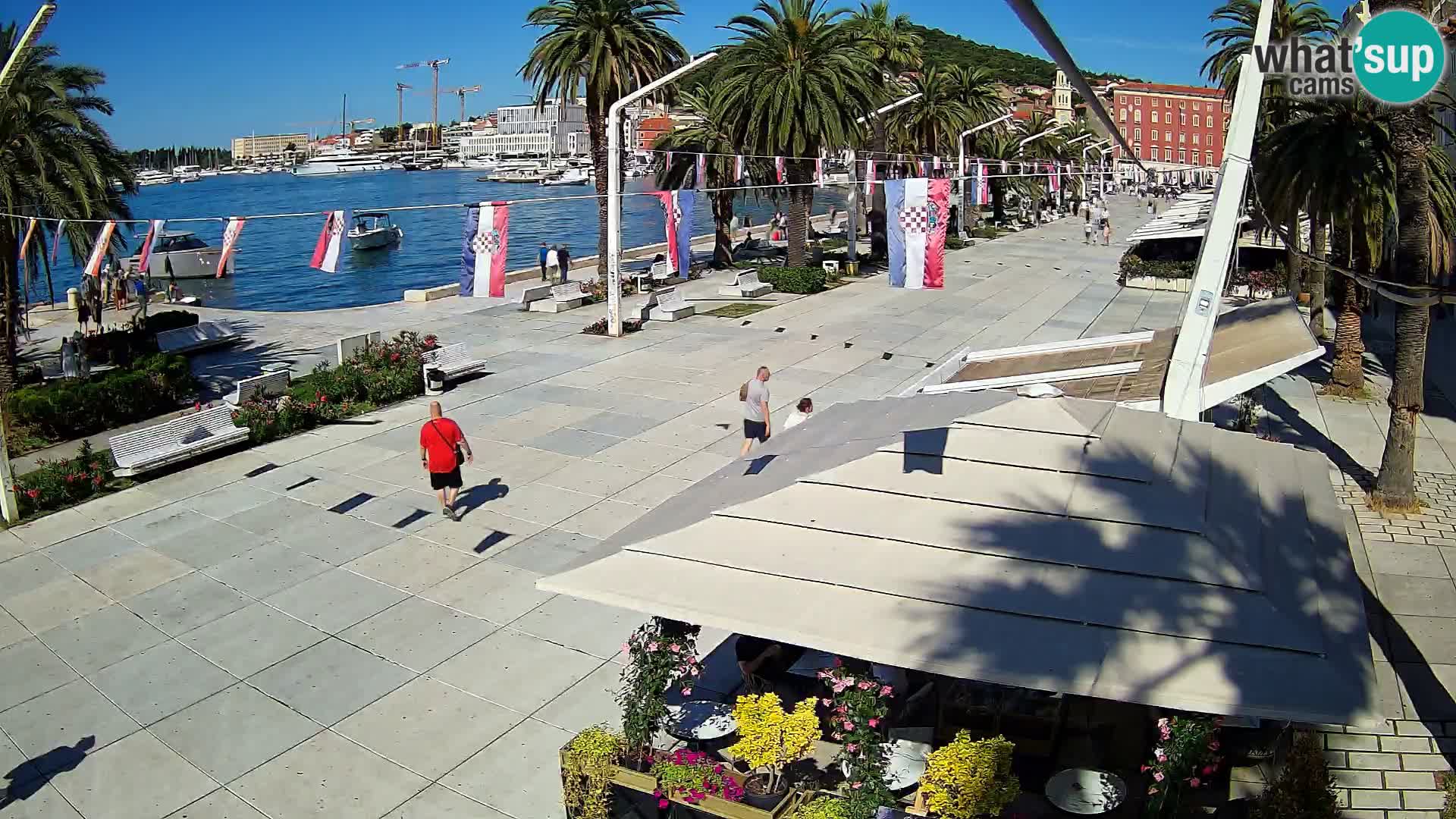 Split – Vista sulla riva di Spalato