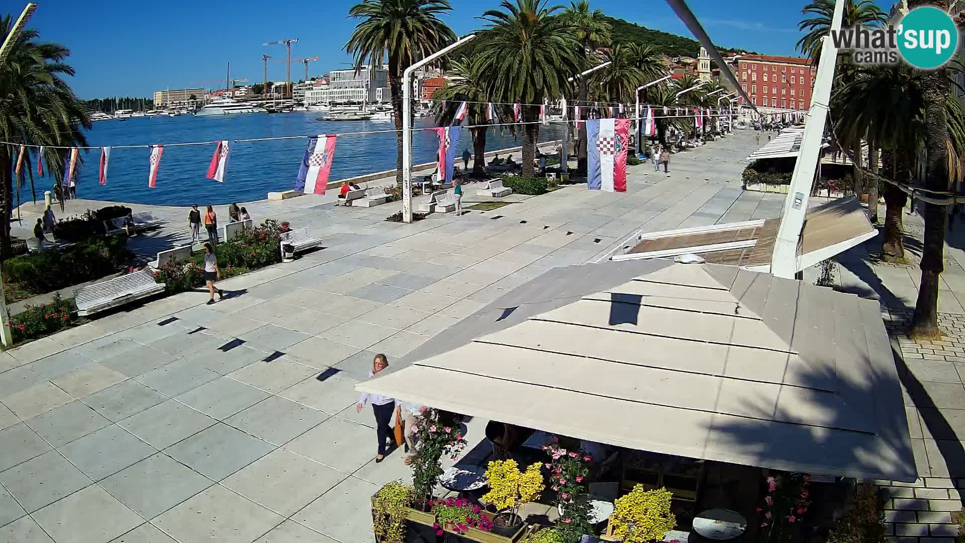 Split – pogled na splitsku rivu