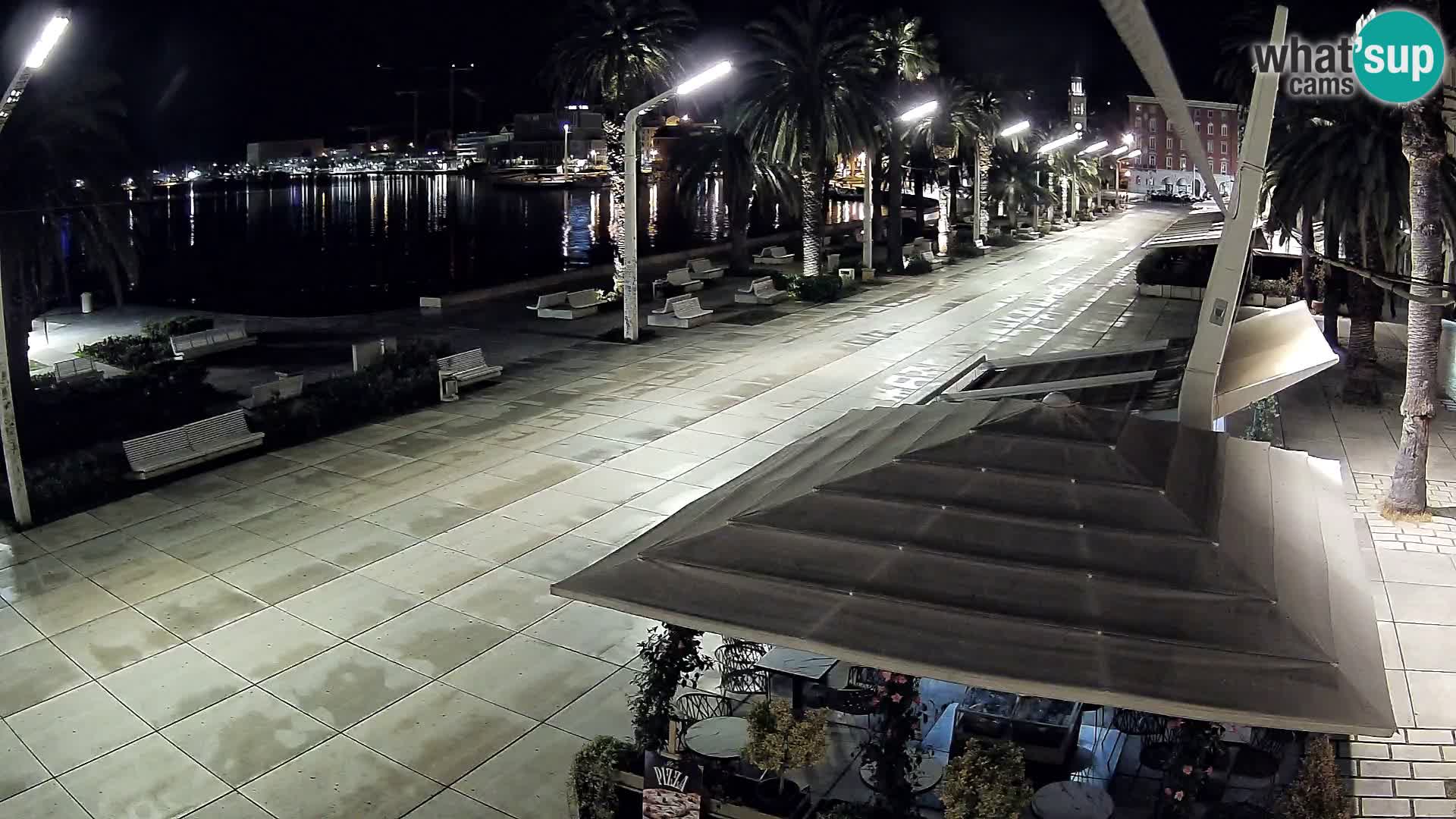 Split –  Blick auf Split riva