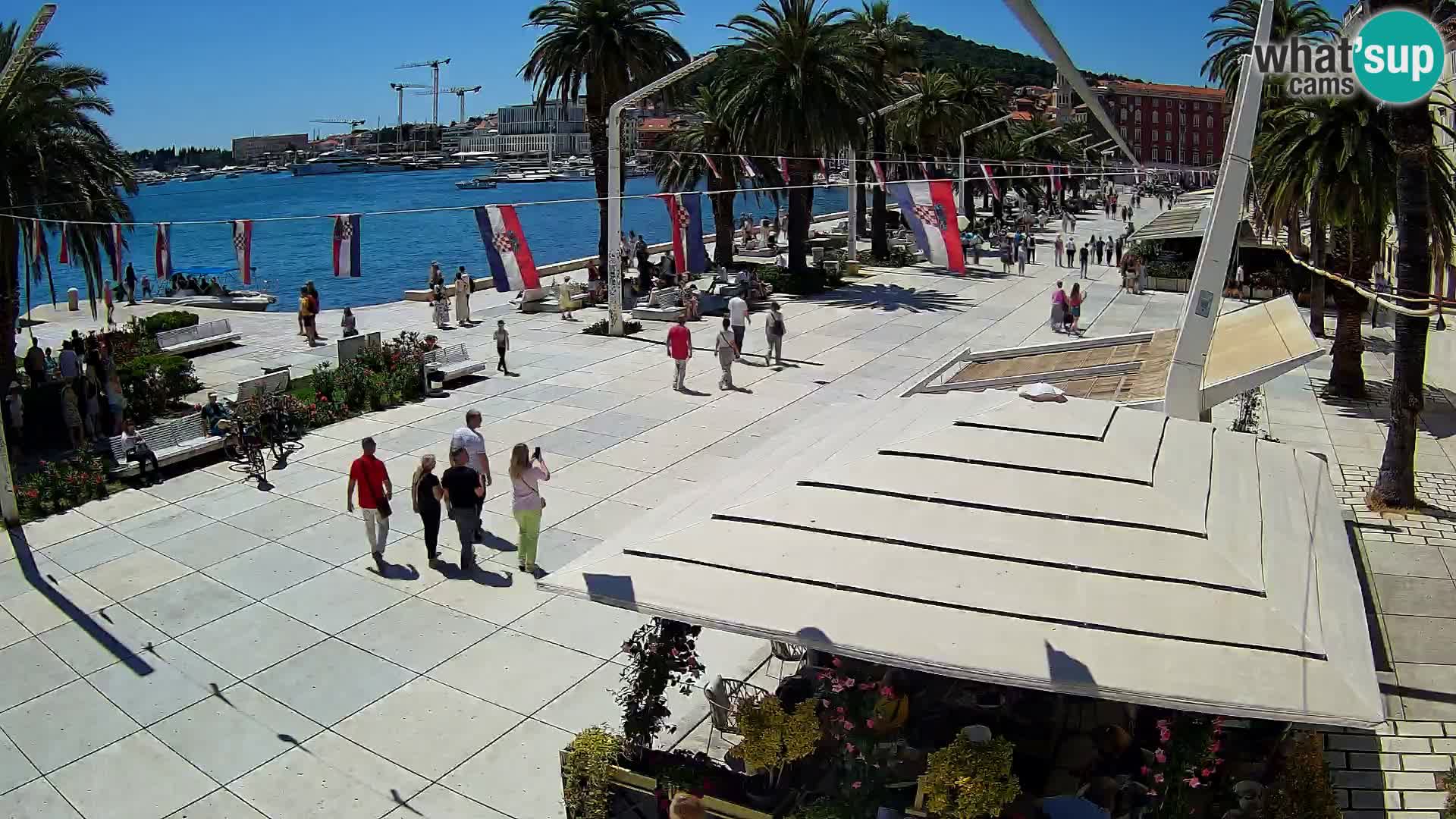 Split – pogled na splitsku rivu