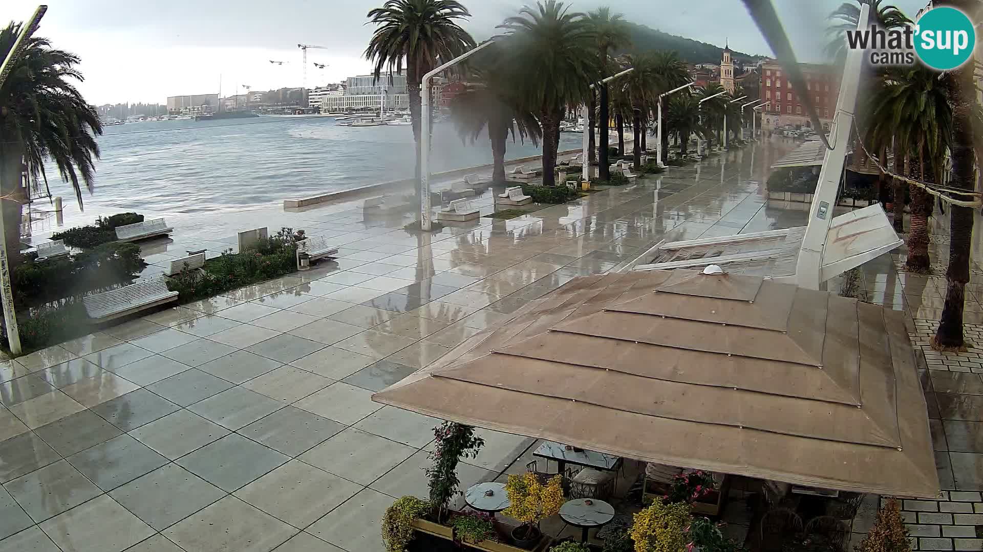 Split – Vista sulla riva di Spalato