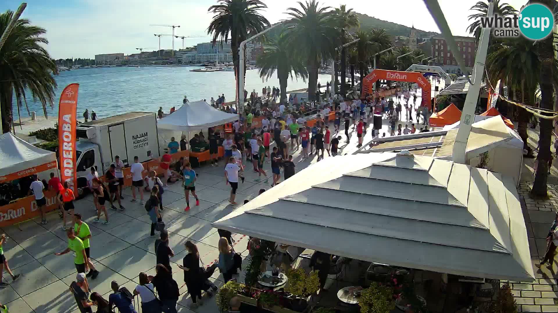 Split – Vista sulla riva di Spalato
