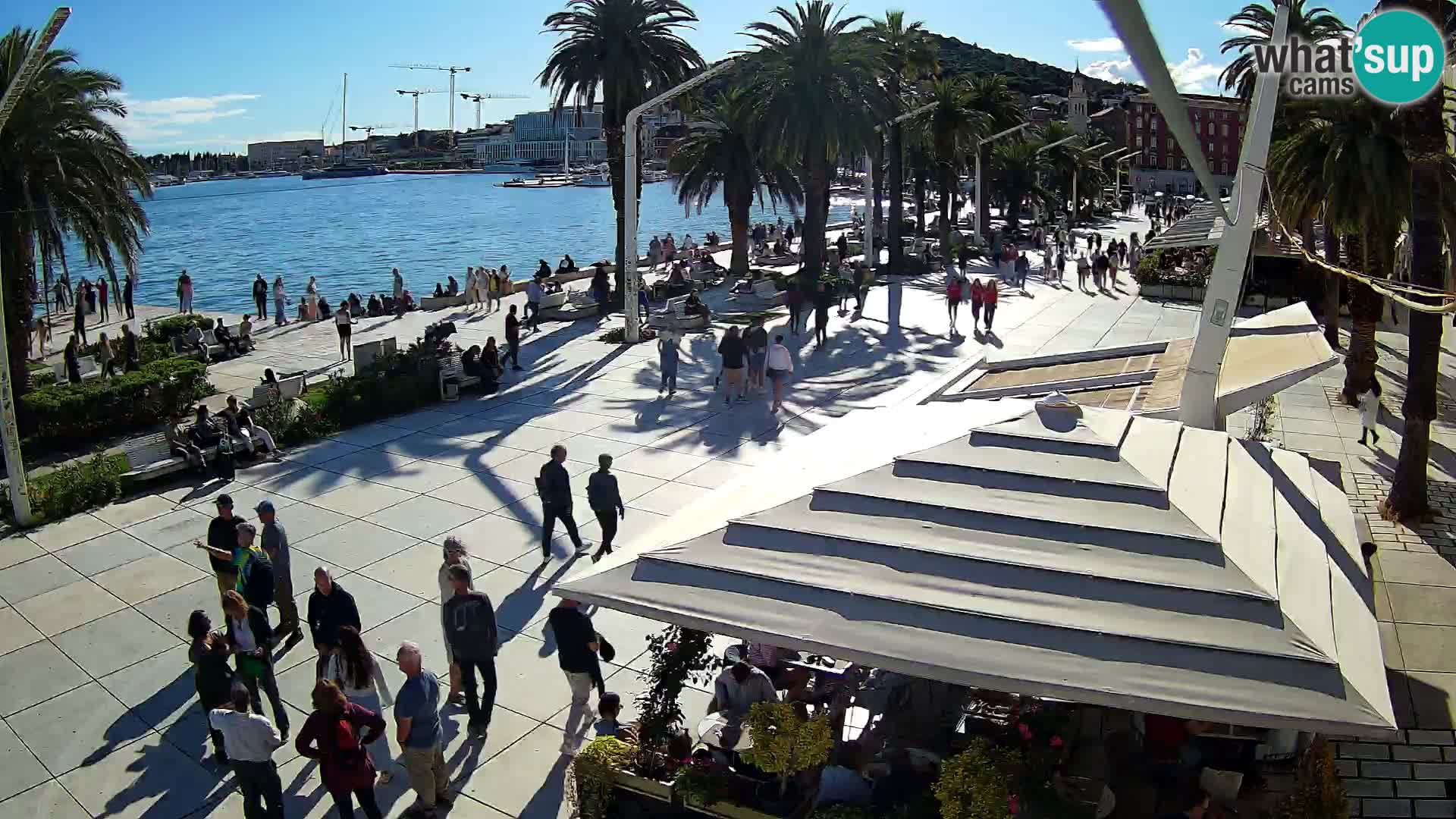 Split – Vista sulla riva di Spalato