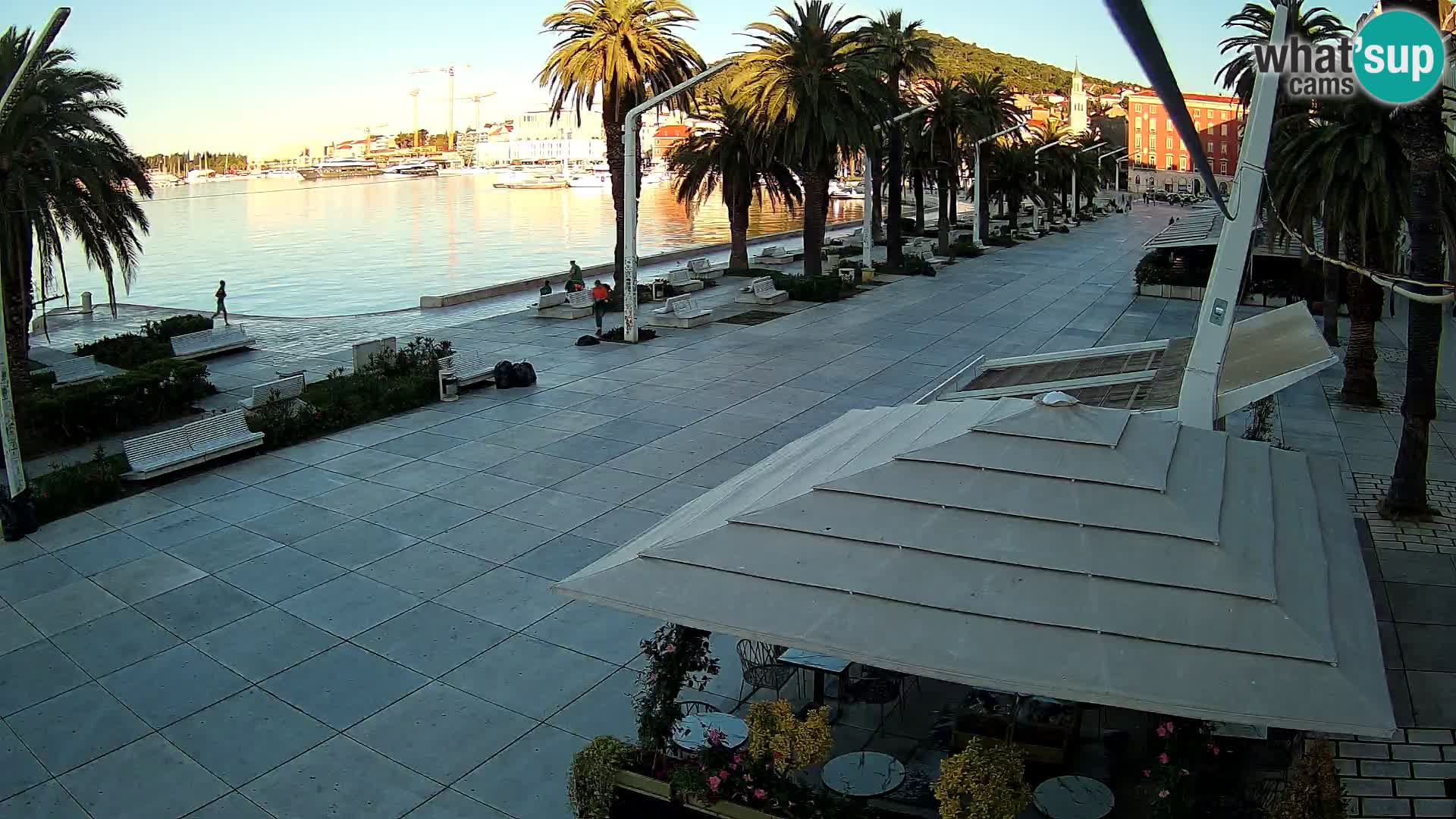 Split – Vista sulla riva di Spalato