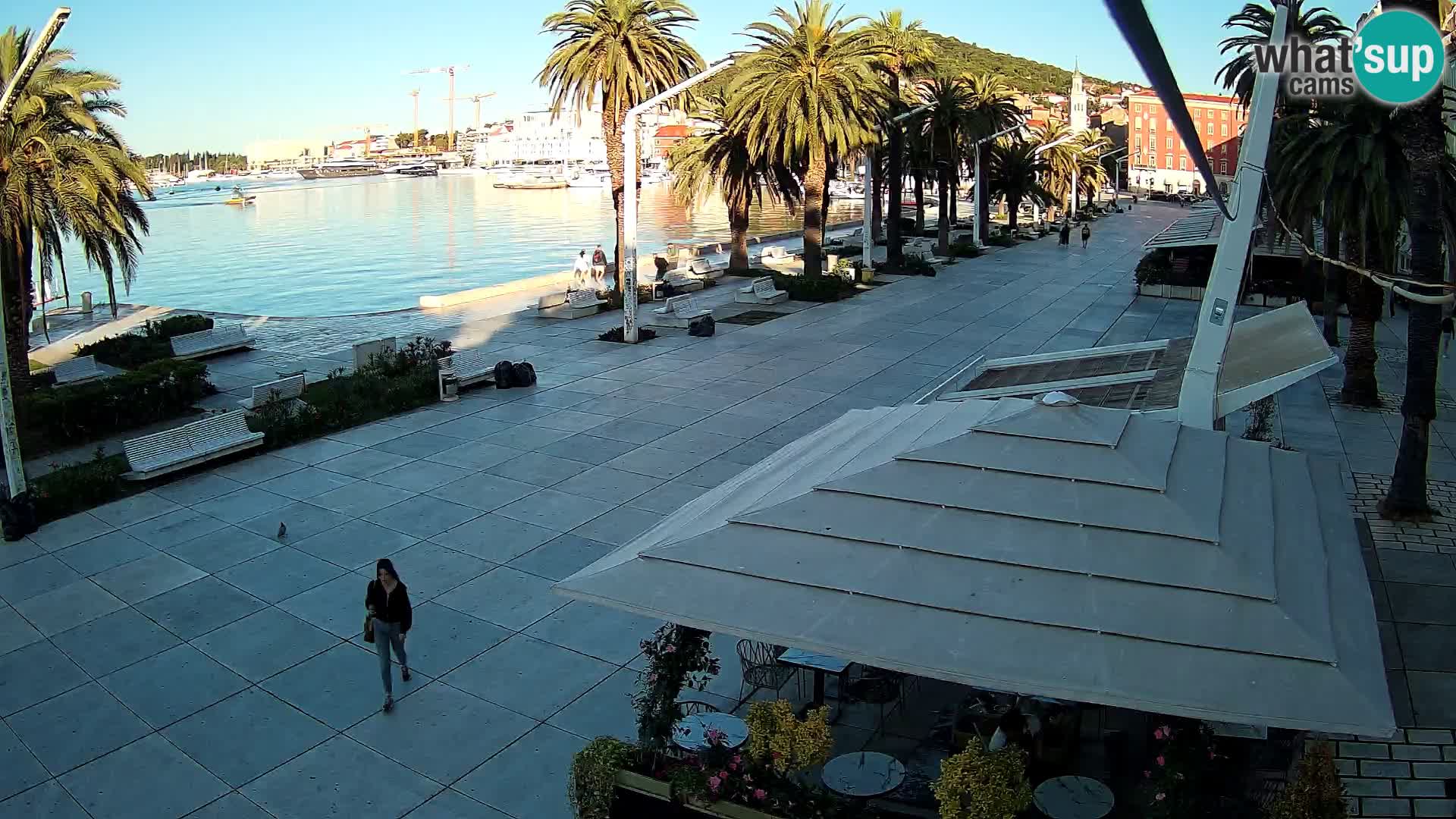 LIVE webcam Spalato riva