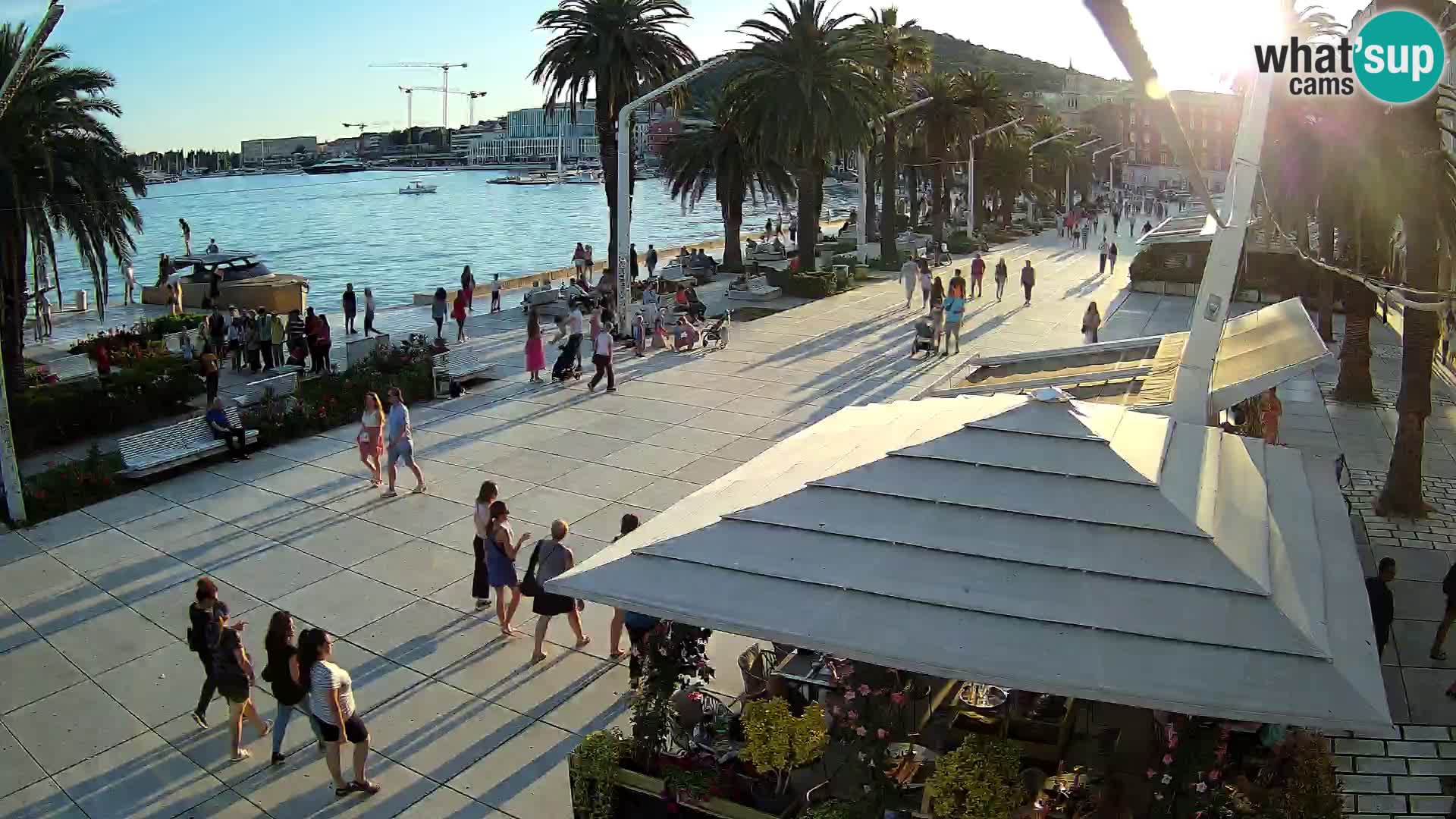 Split –  vista de Riva de Split