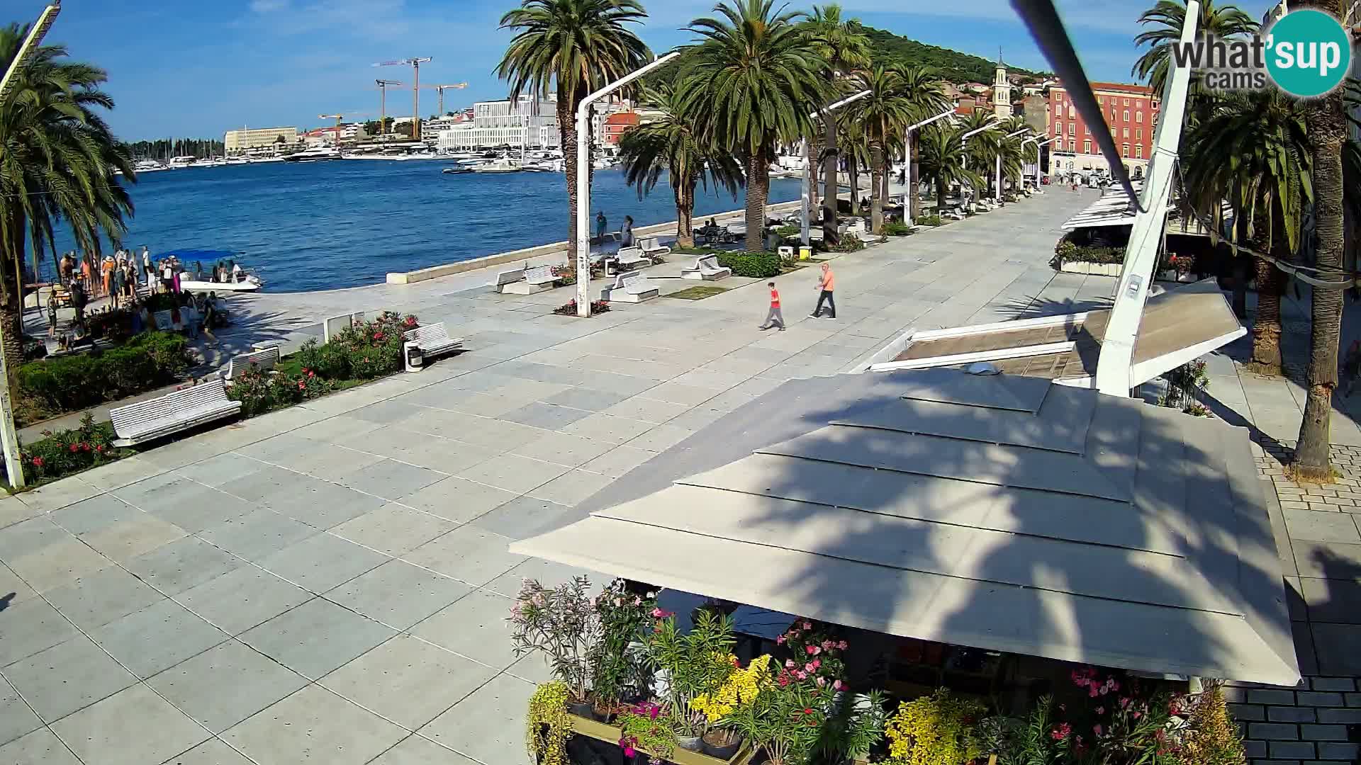 Split –  vue de Riva de Split