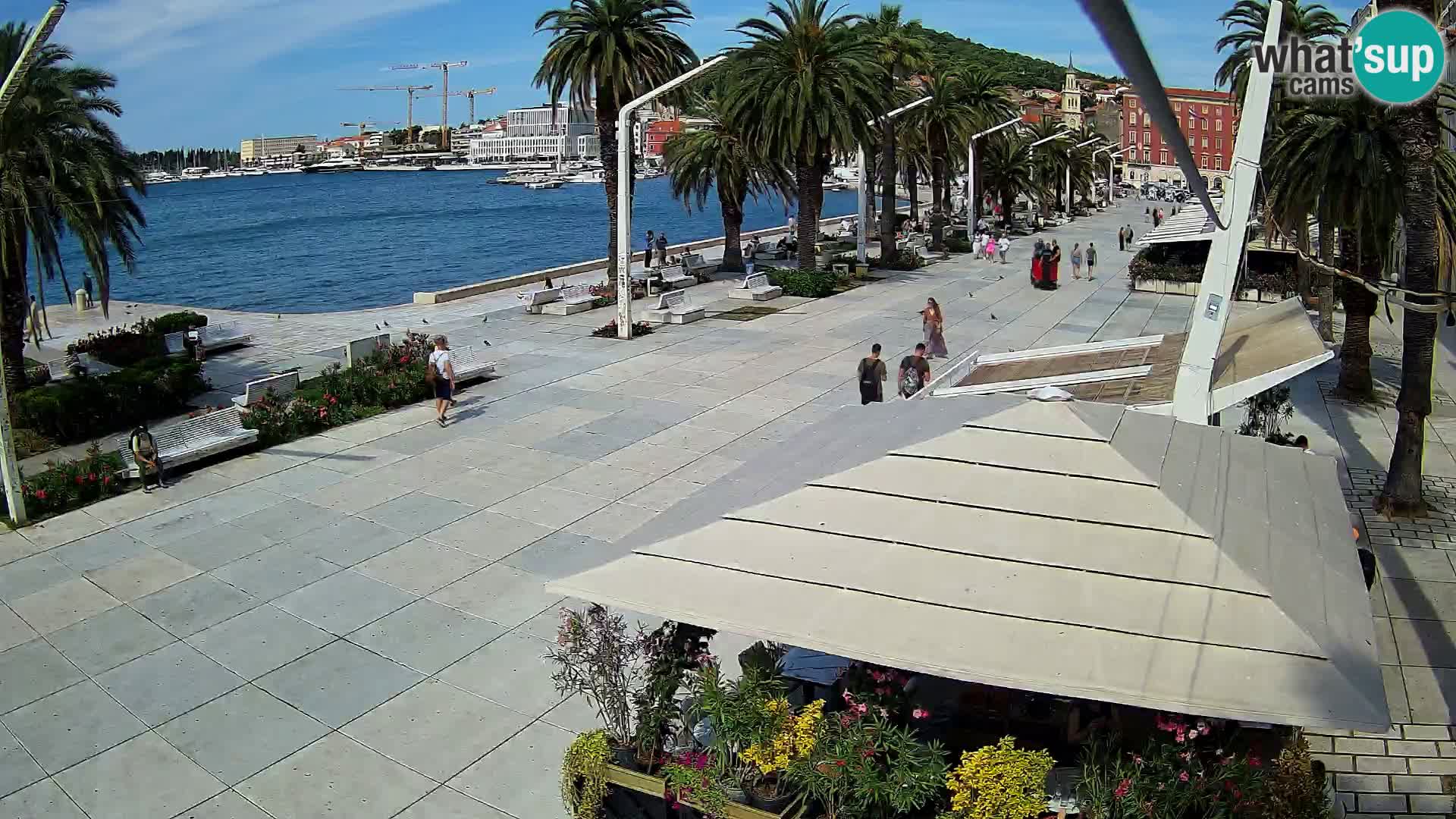 Split – Vista sulla riva di Spalato