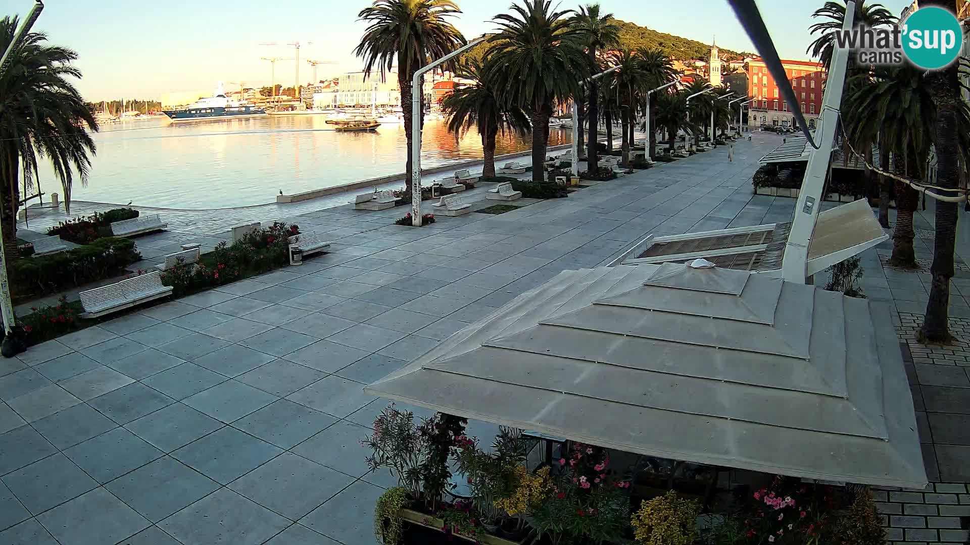 Live Webcam Split – view of Split riva