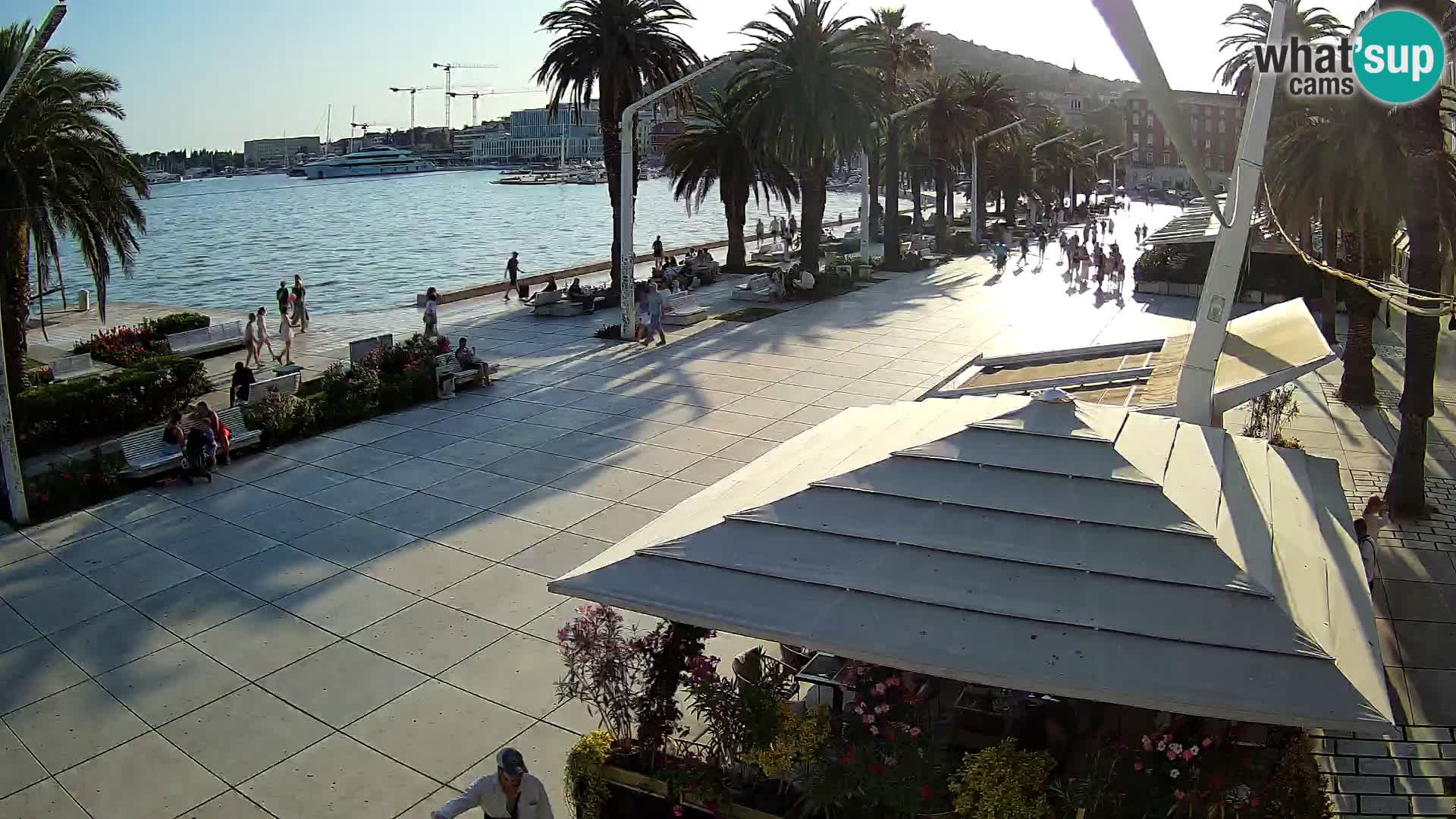 Split – Vista sulla riva di Spalato