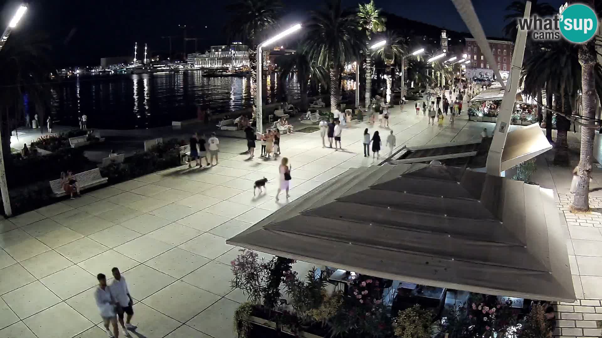 Split – Vista sulla riva di Spalato