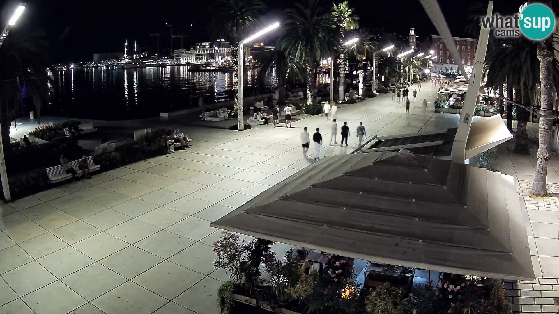 Split – Vista sulla riva di Spalato
