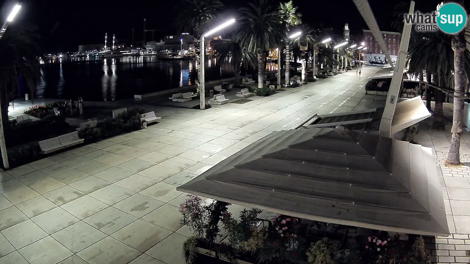 Split –  Blick auf Split riva