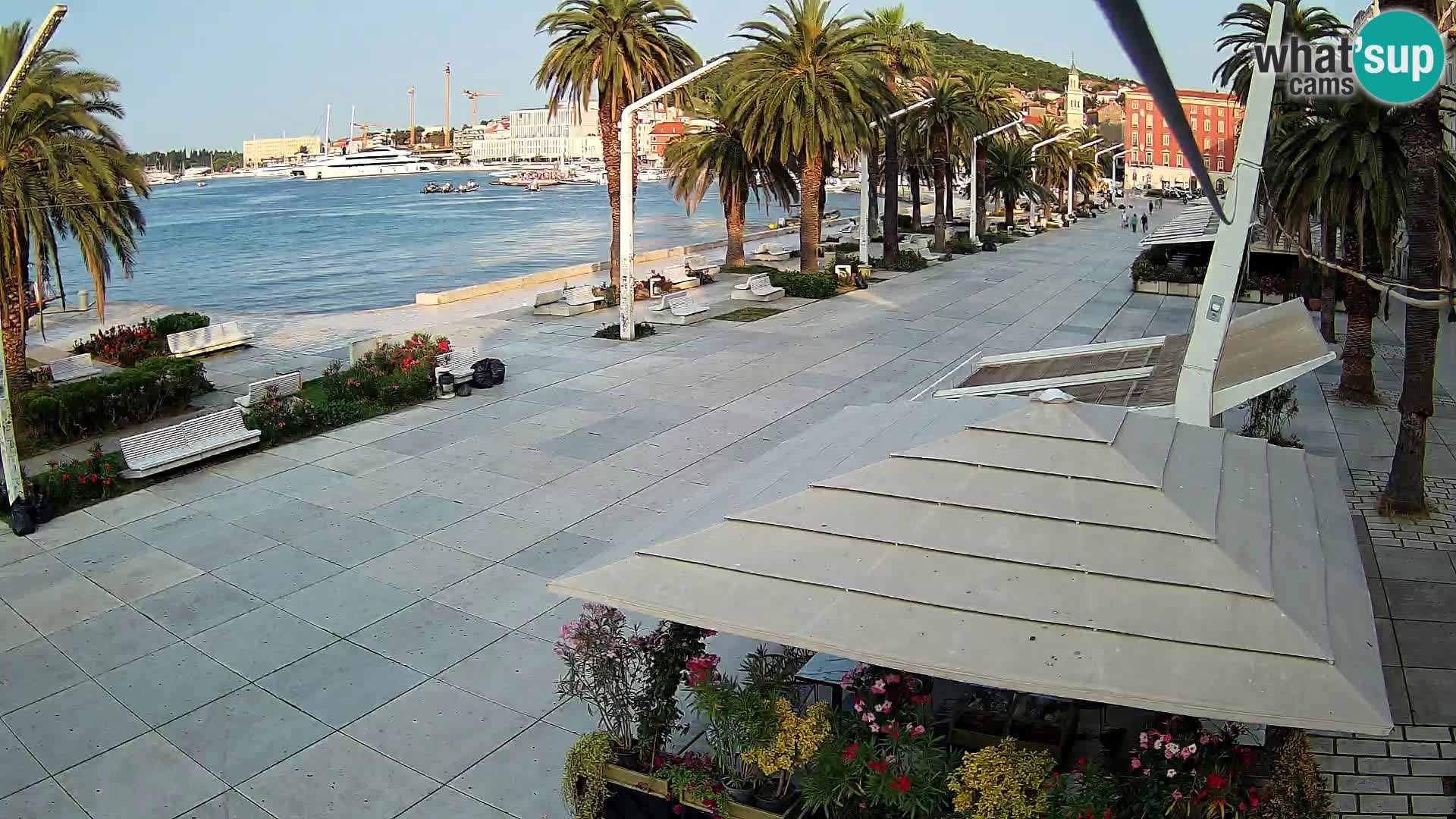 Split – Vista sulla riva di Spalato