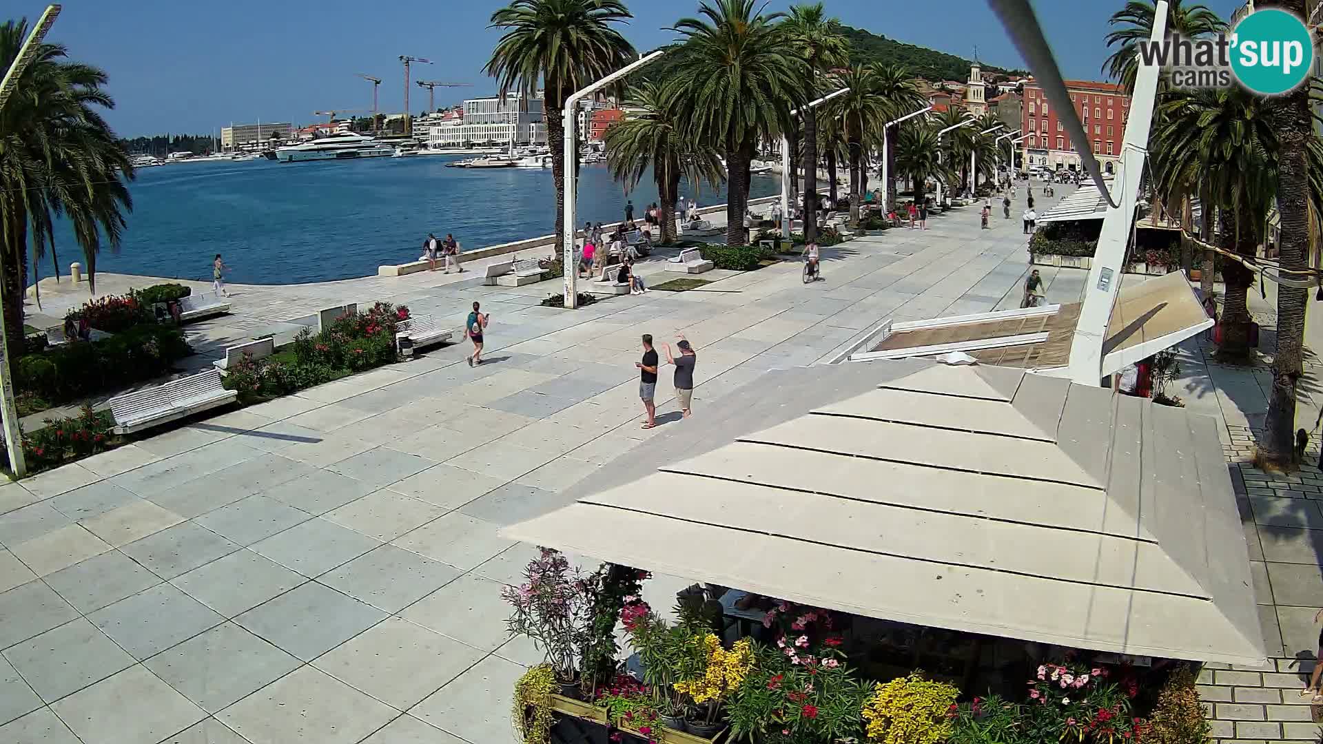 Split –  vista de Riva de Split