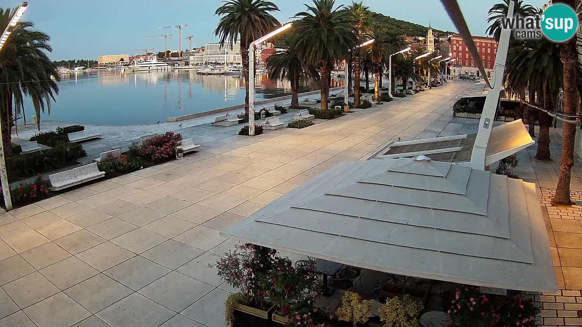 Split –  vue de Riva de Split