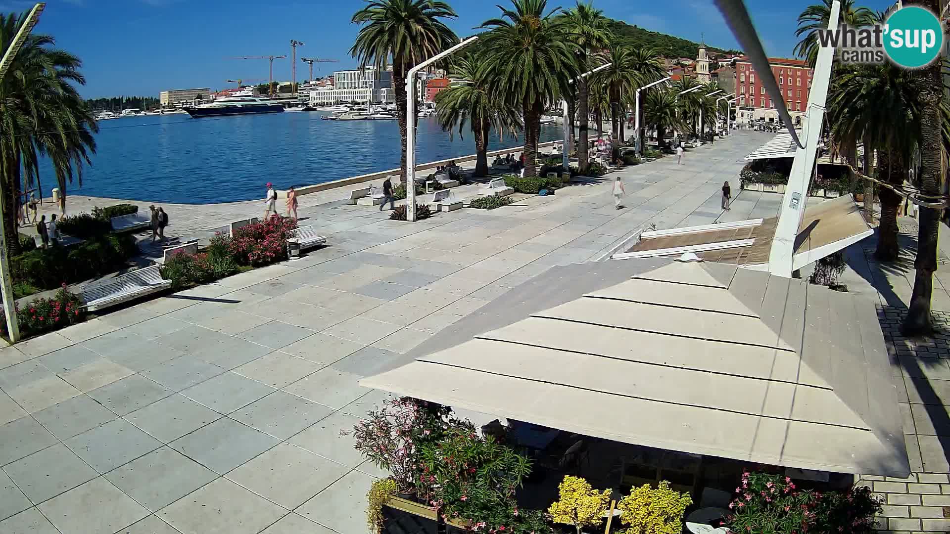 Live Webcam Split – view of Split riva