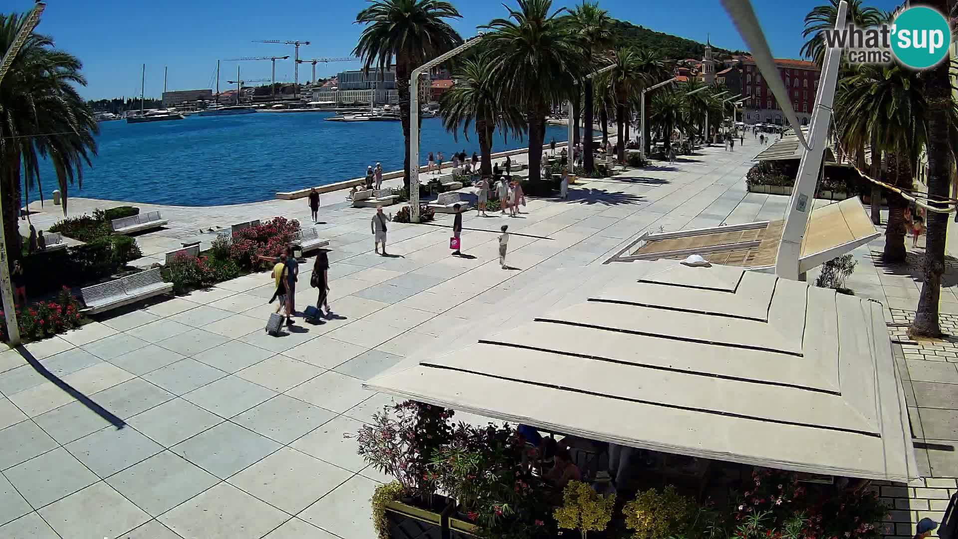 Split –  vista de Riva de Split