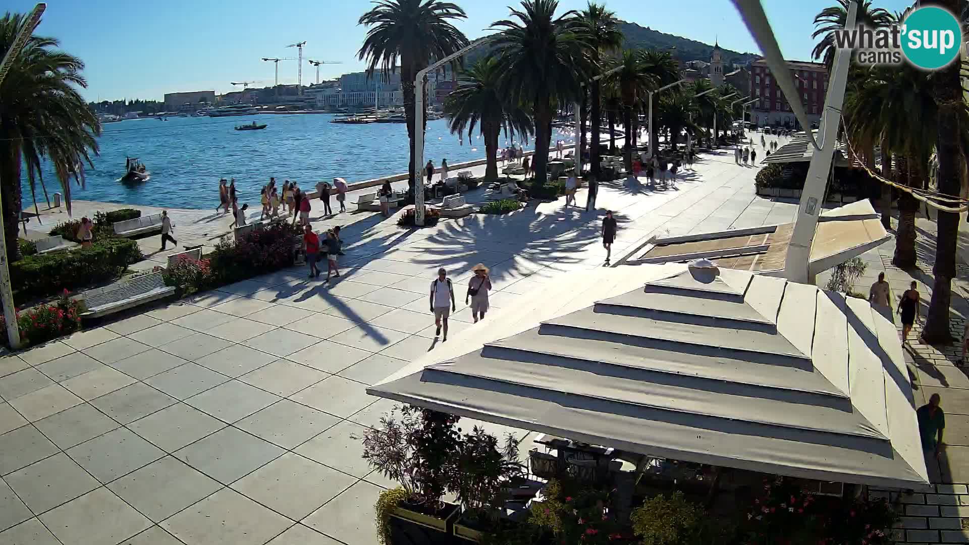 Live Webcam Split – view of Split riva