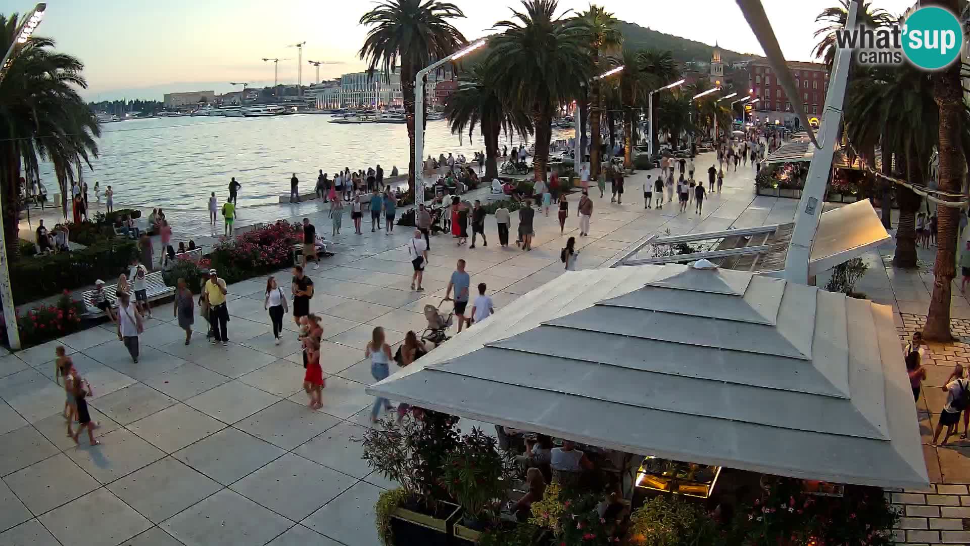 Split –  vue de Riva de Split