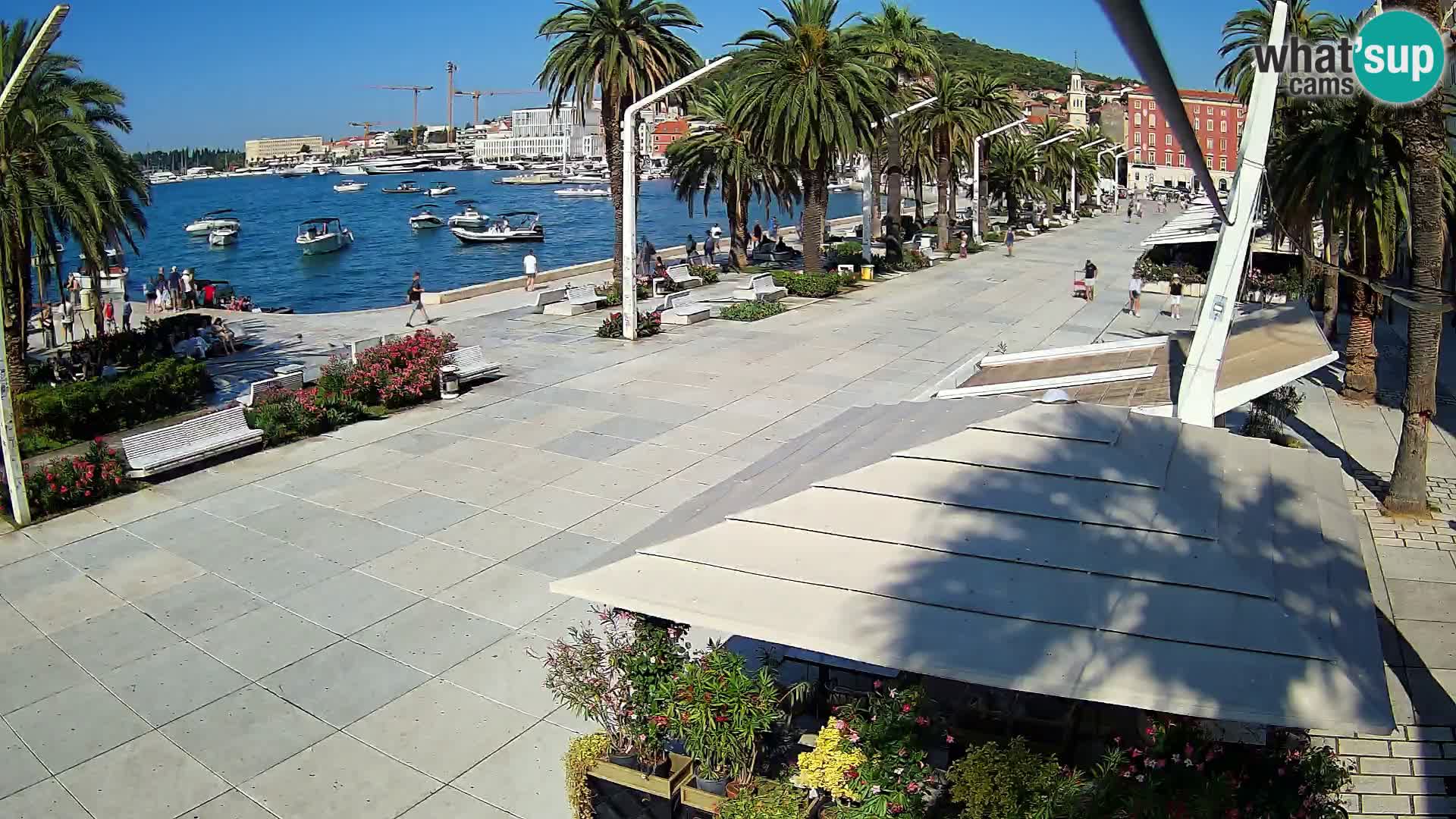 LIVE webcam Spalato riva