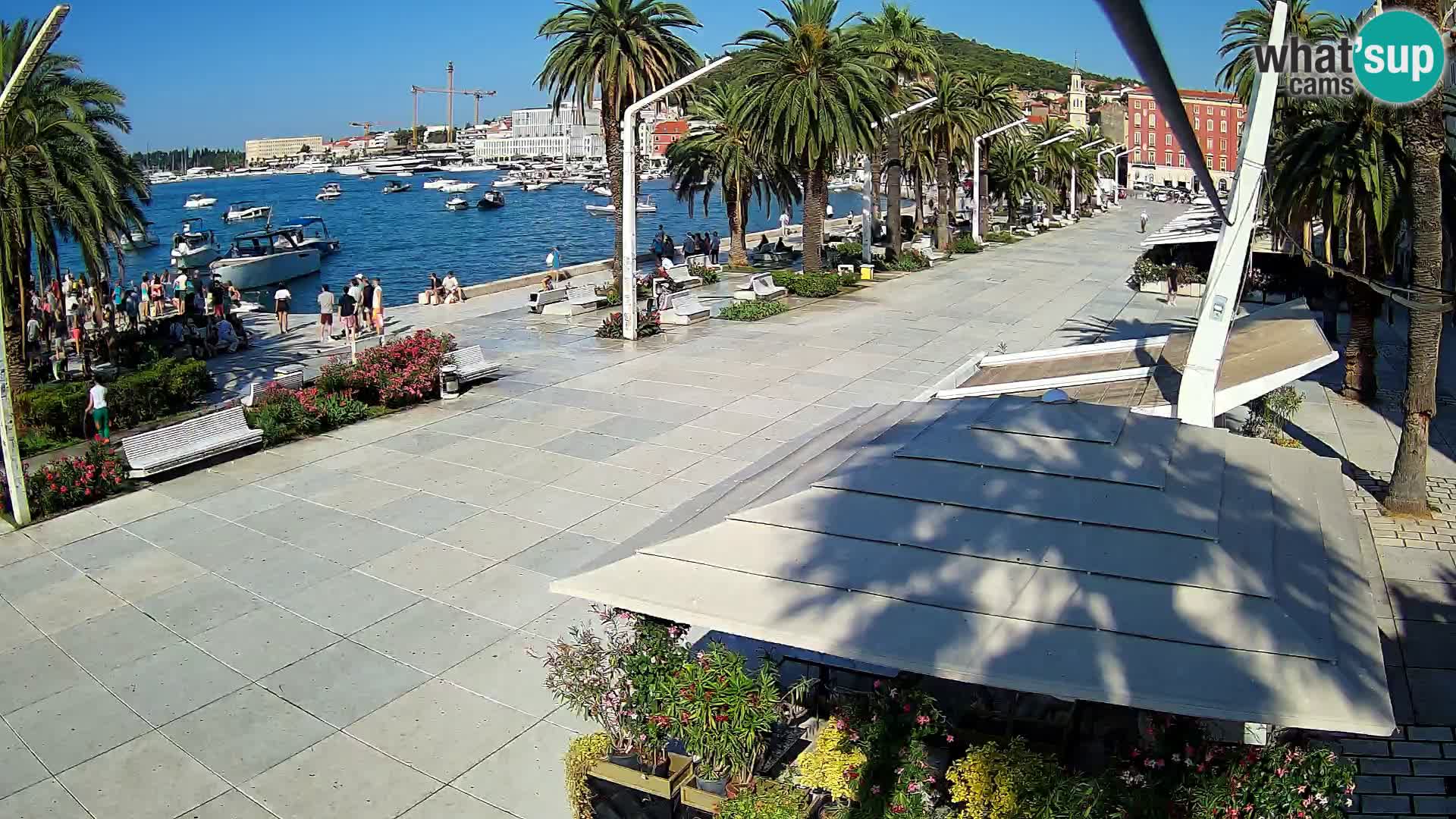 Live Webcam Split – view of Split riva