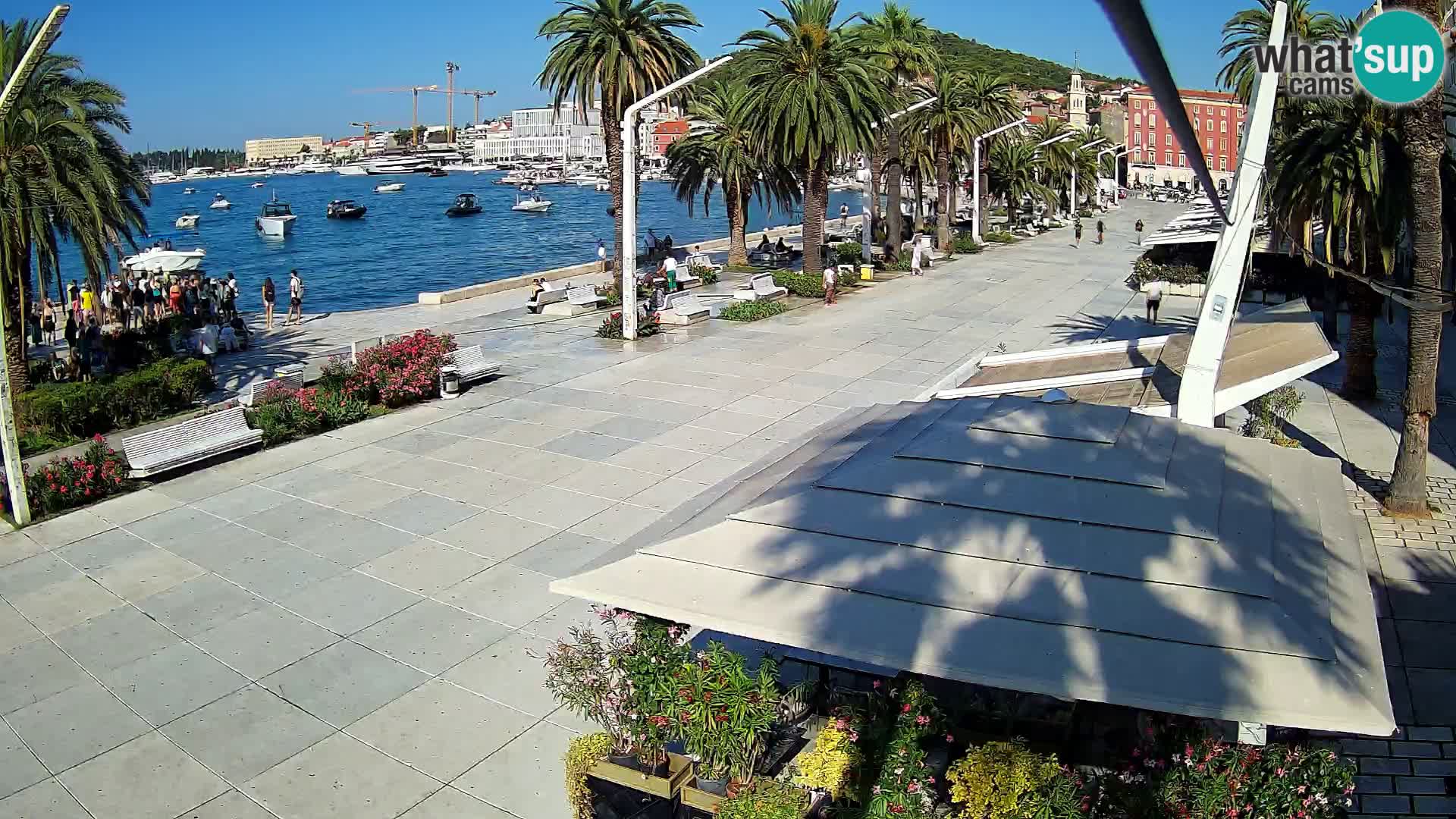 Split –  vue de Riva de Split