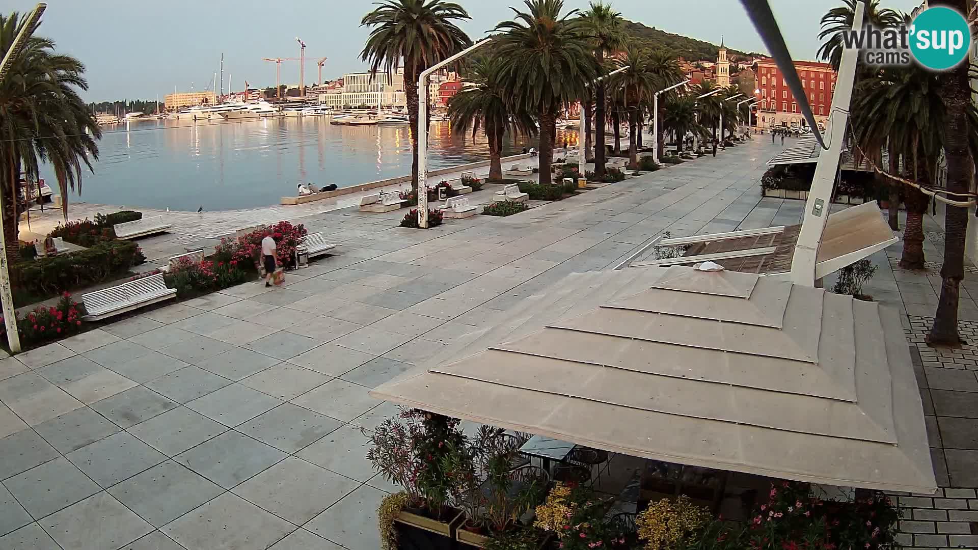 Live Webcam Split – view of Split riva