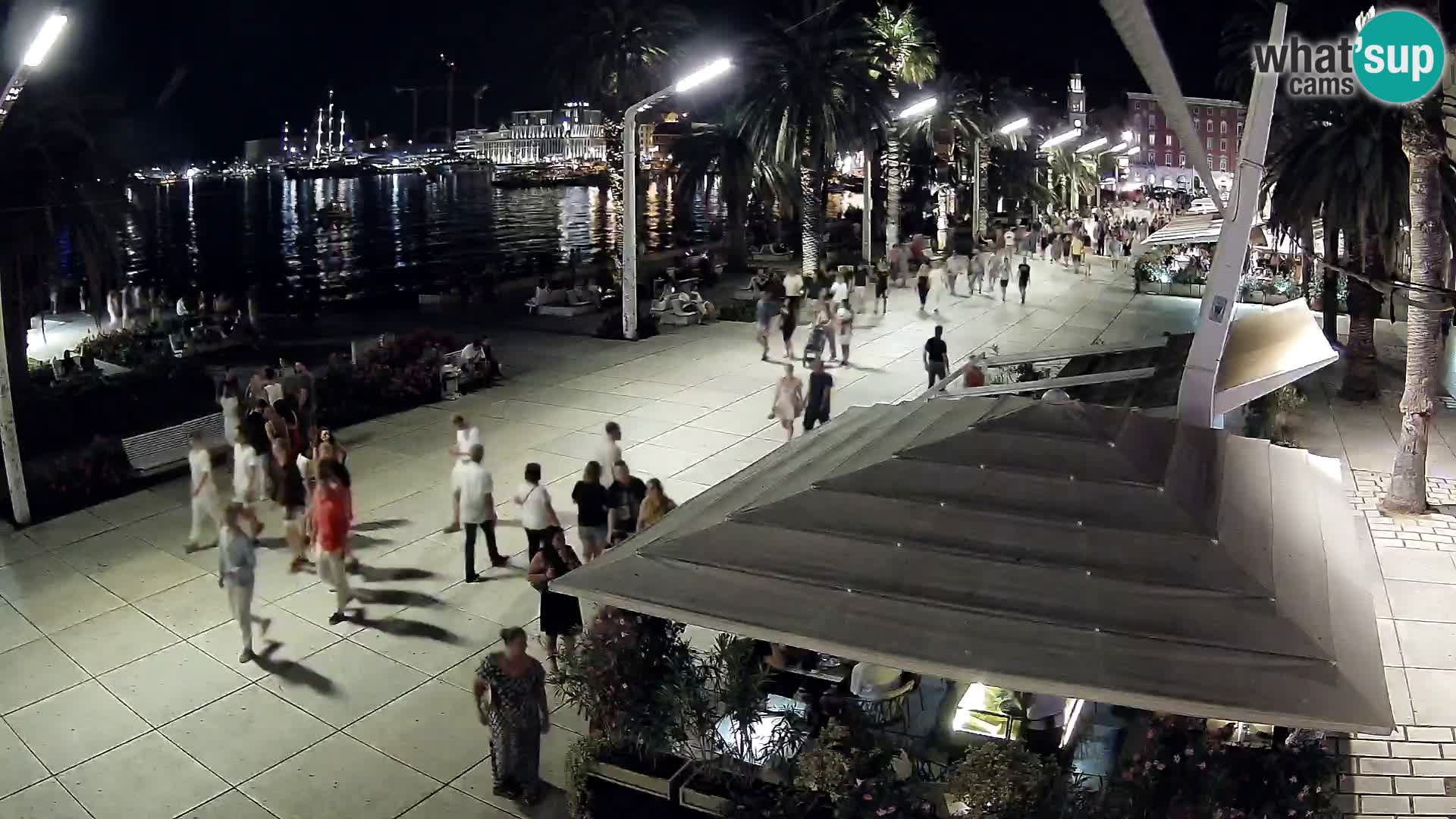 Split – Vista sulla riva di Spalato