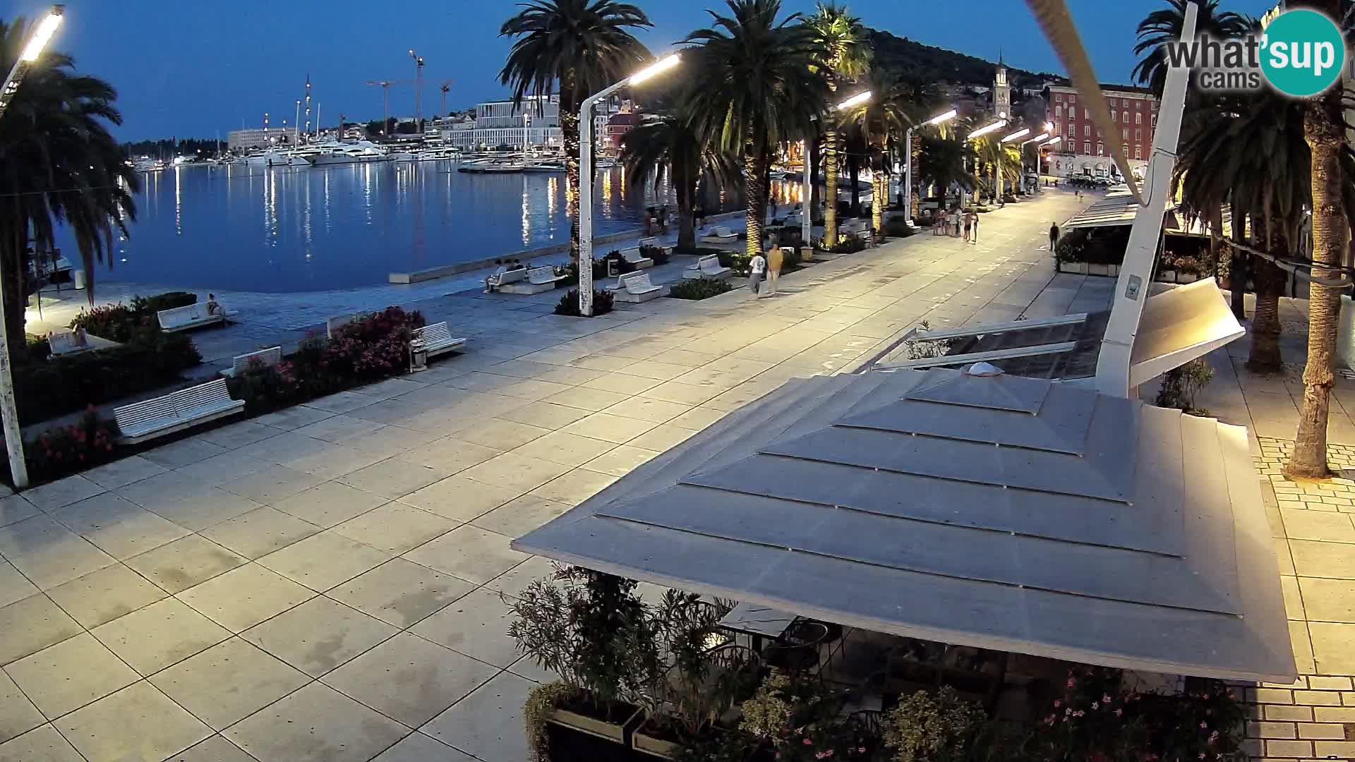 Split –  vue de Riva de Split