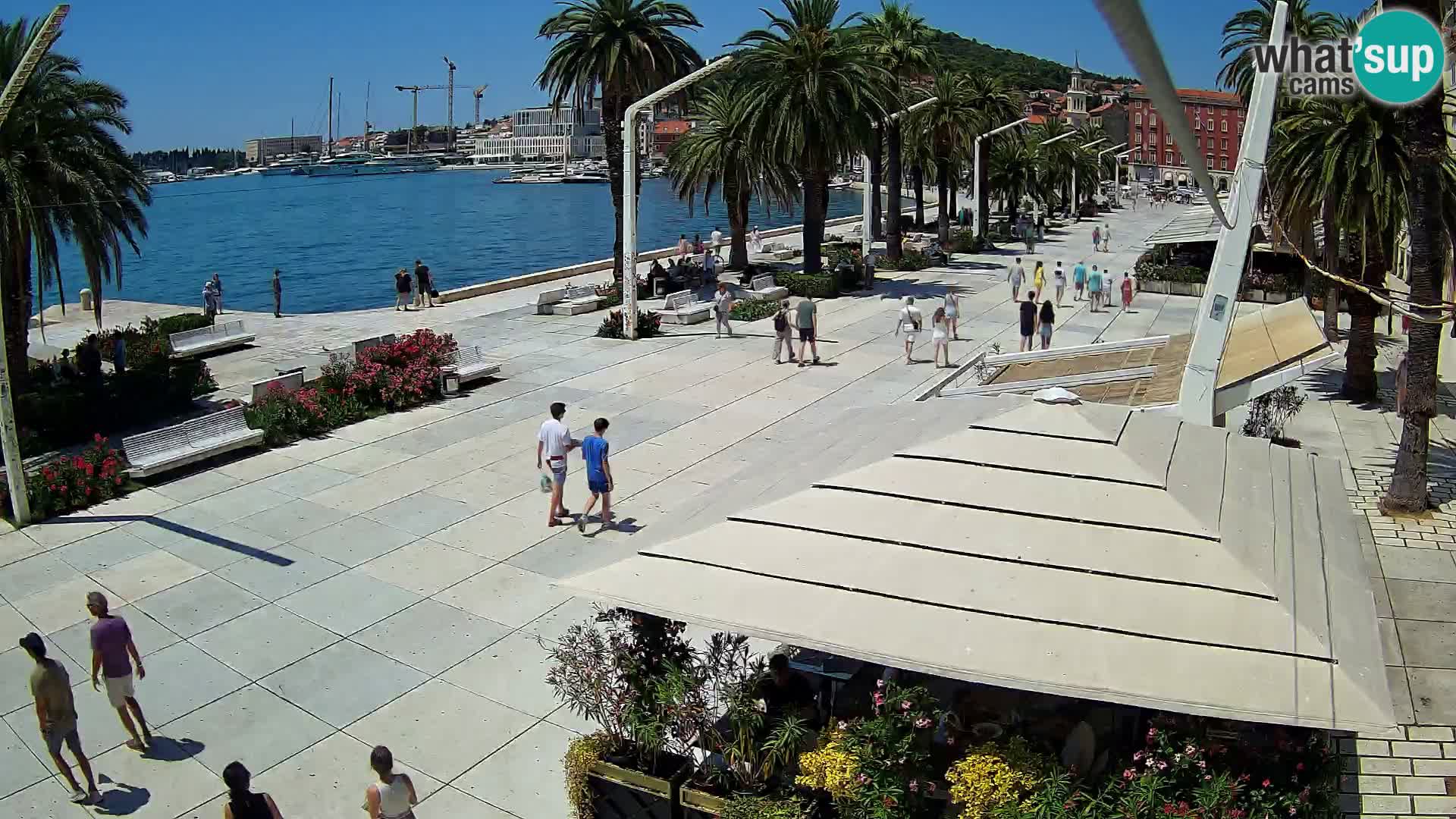 Split –  vista de Riva de Split